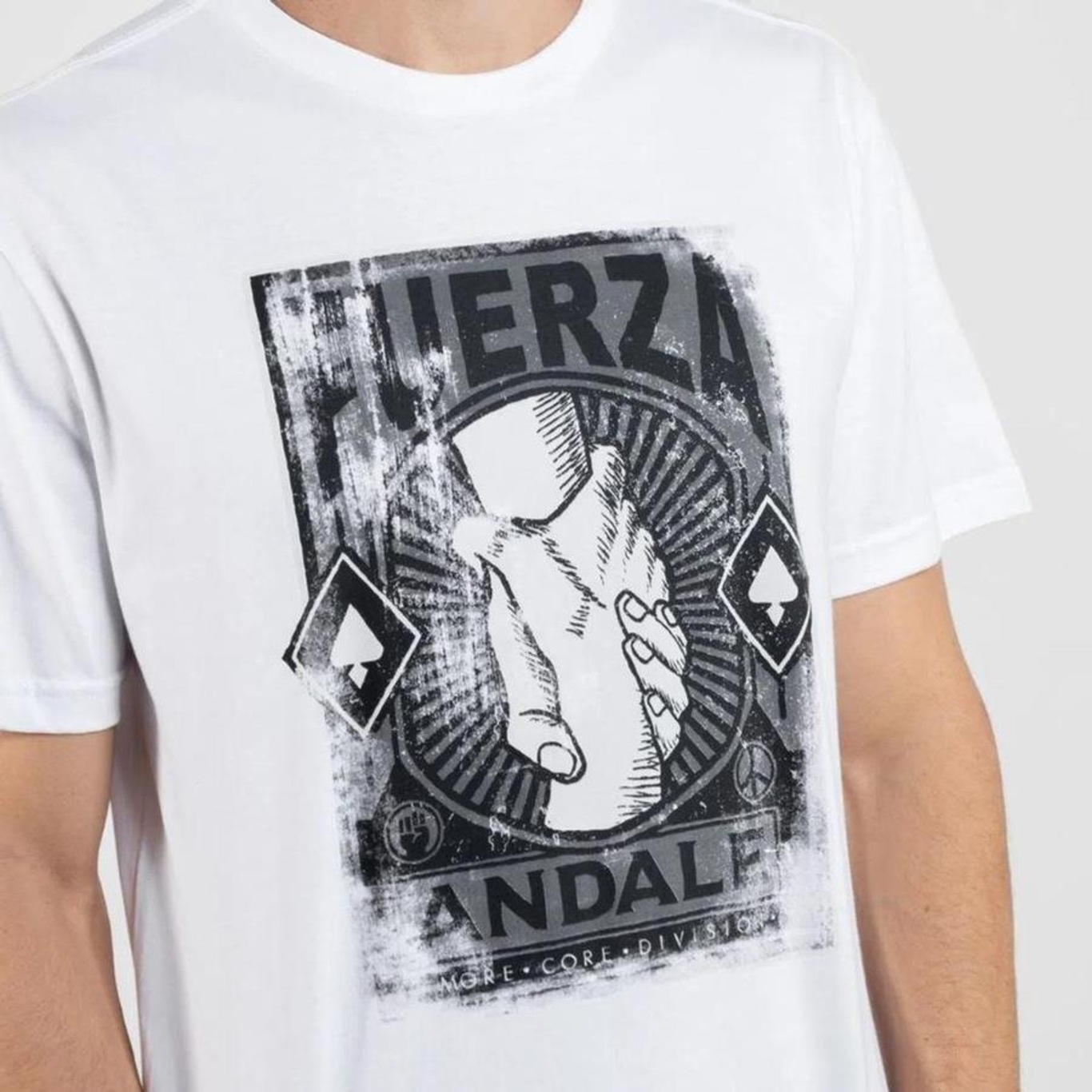 Camiseta Mcd Regular Fuerza Andale - Masculina - Foto 2