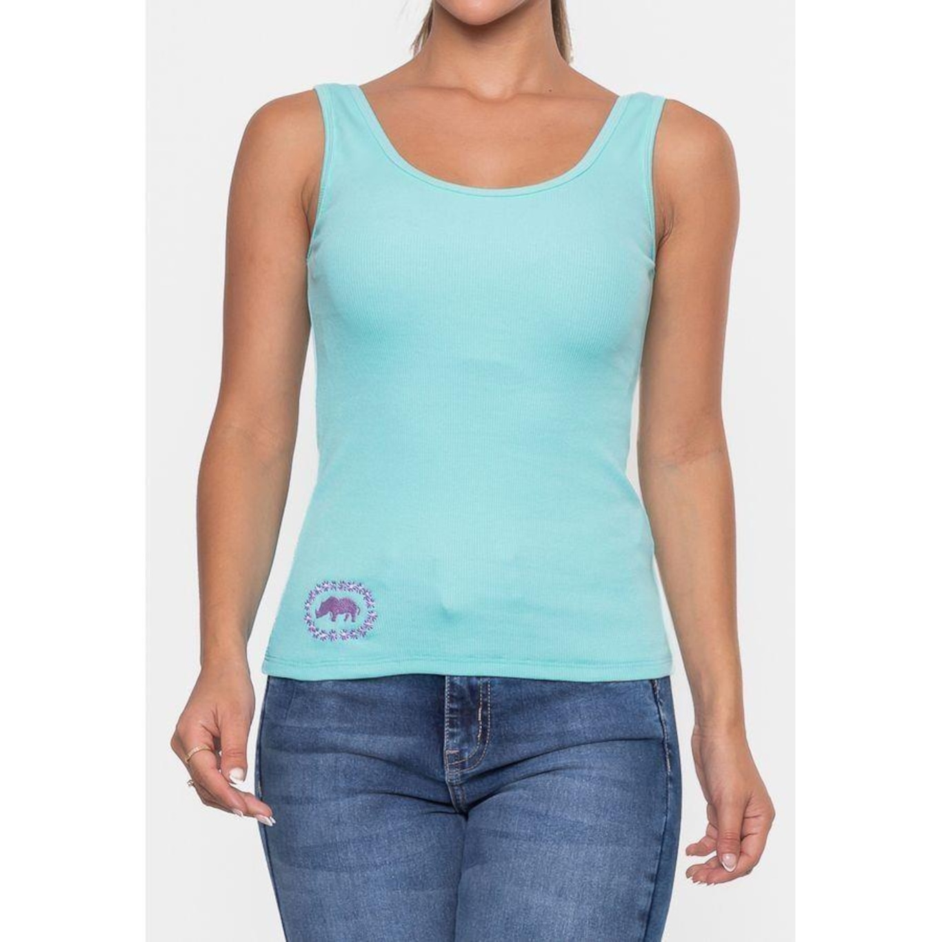 Camiseta Regata Ecko Hyes - Feminina - Foto 5