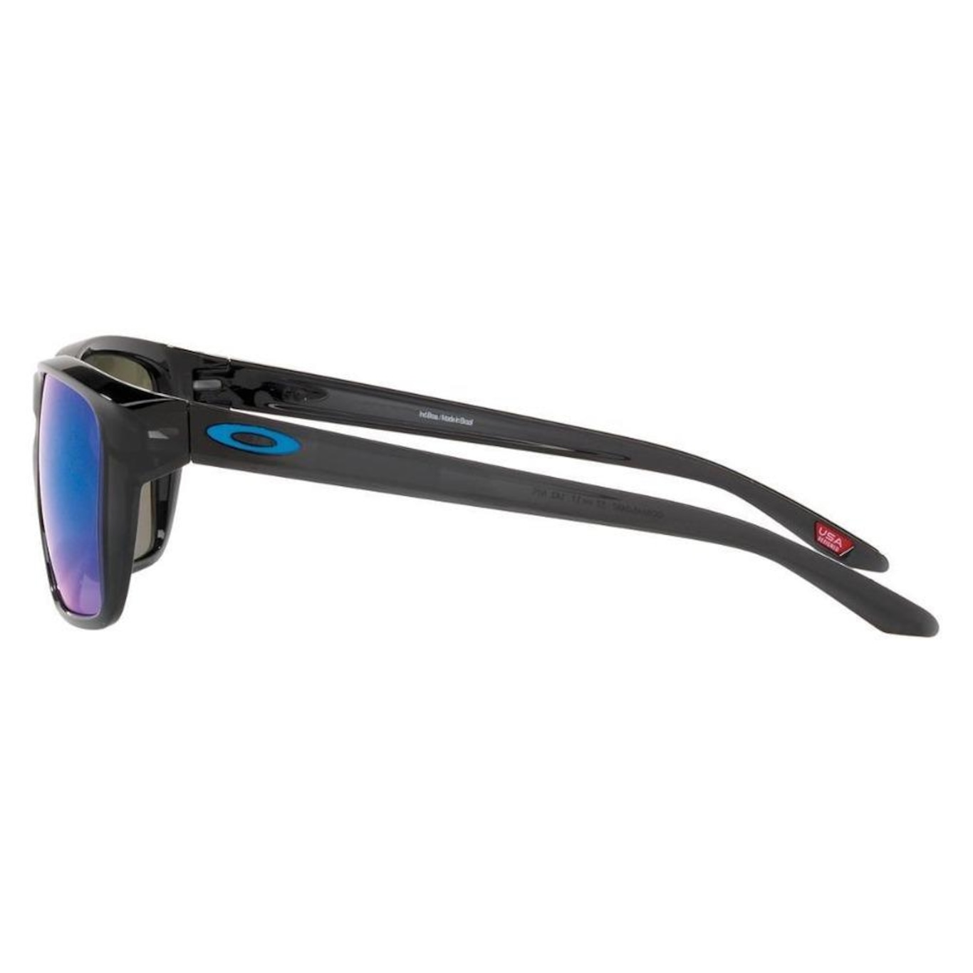 Óculos de Sol Unissex Oakley Sylas Black Ink Prizm Sapphire Iridium - Foto 2