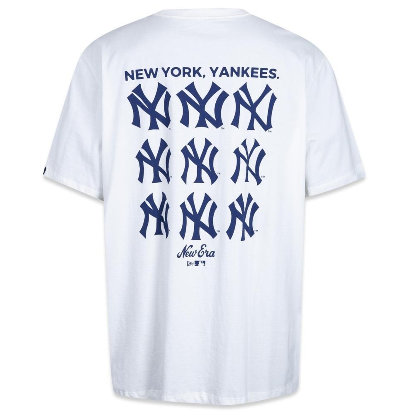 Camiseta New Era Plus Size Regular New York Yankees - Masculina - Foto 2