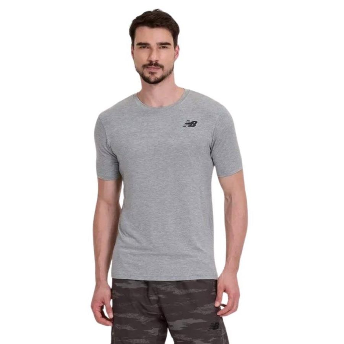 Camiseta New Balance Tenacity Logo - Masculina - Foto 3