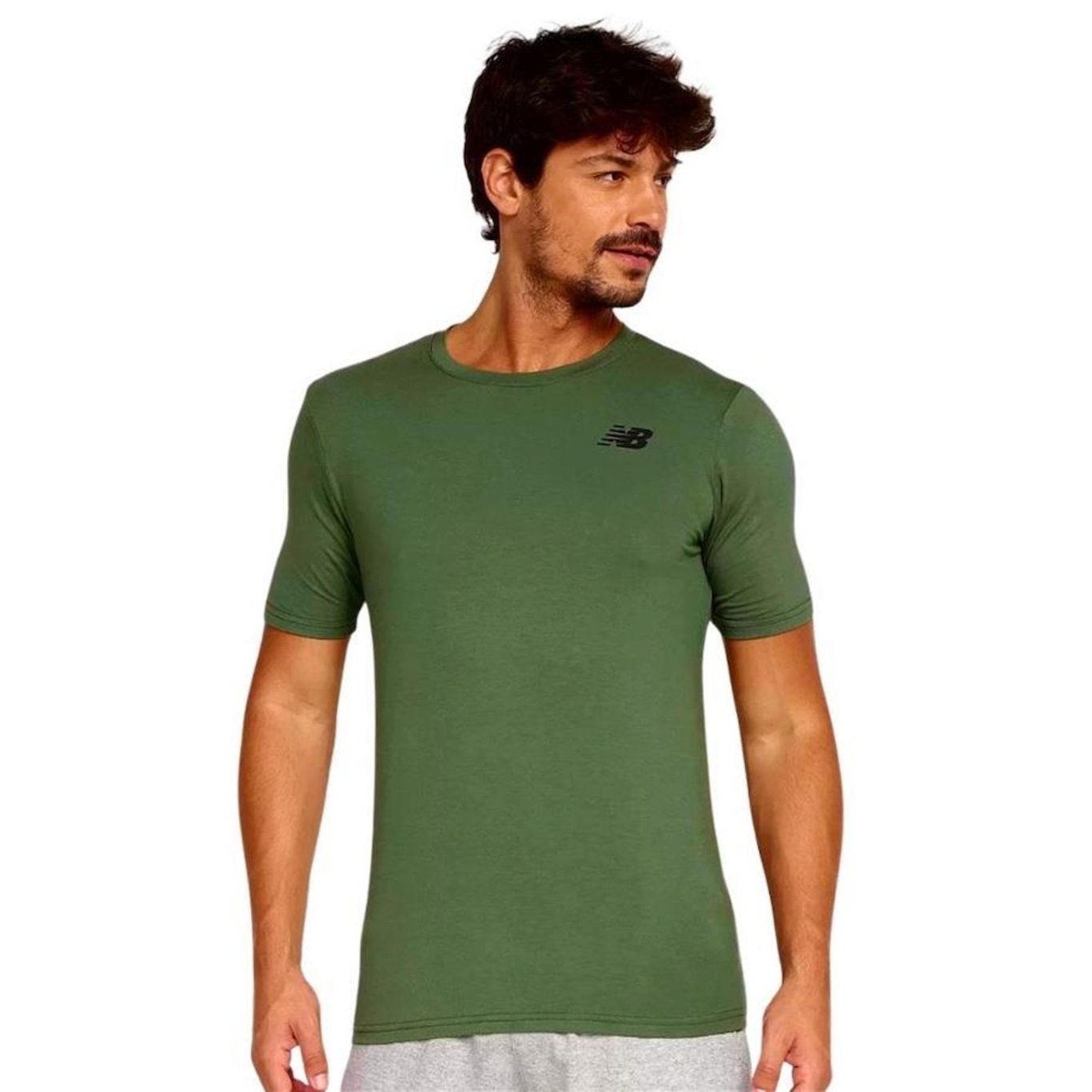 Camiseta New Balance Tenacity Logo - Masculina - Foto 1