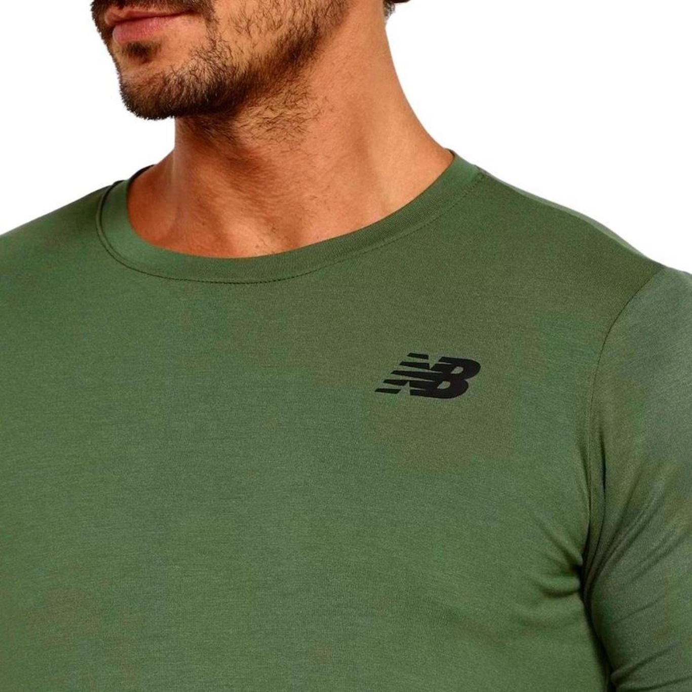 Camiseta New Balance Tenacity Logo - Masculina - Foto 3