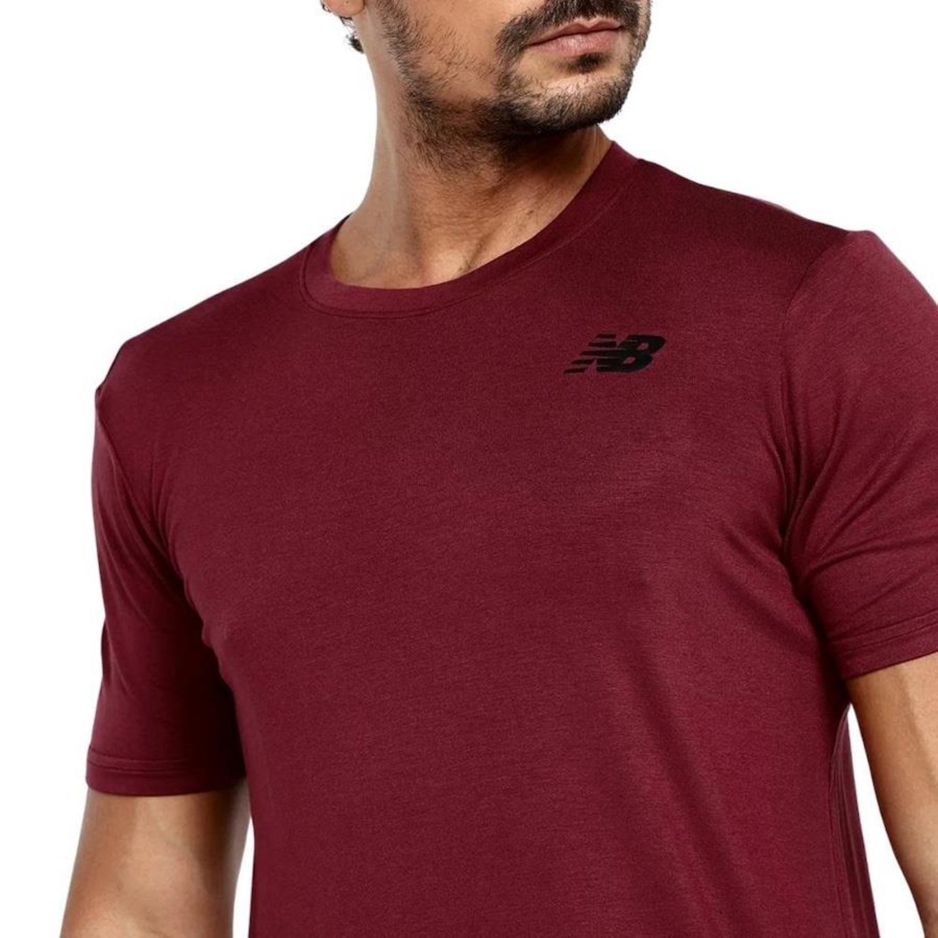 Camiseta New Balance Tenacity Logo - Masculina - Foto 3