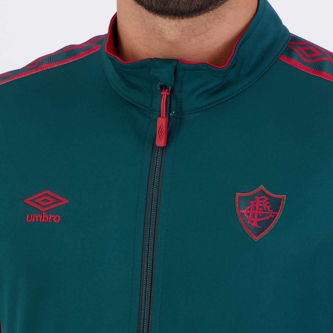 Jaqueta do Fluminense 2024 Umbro Viagem - Masculina - Foto 5