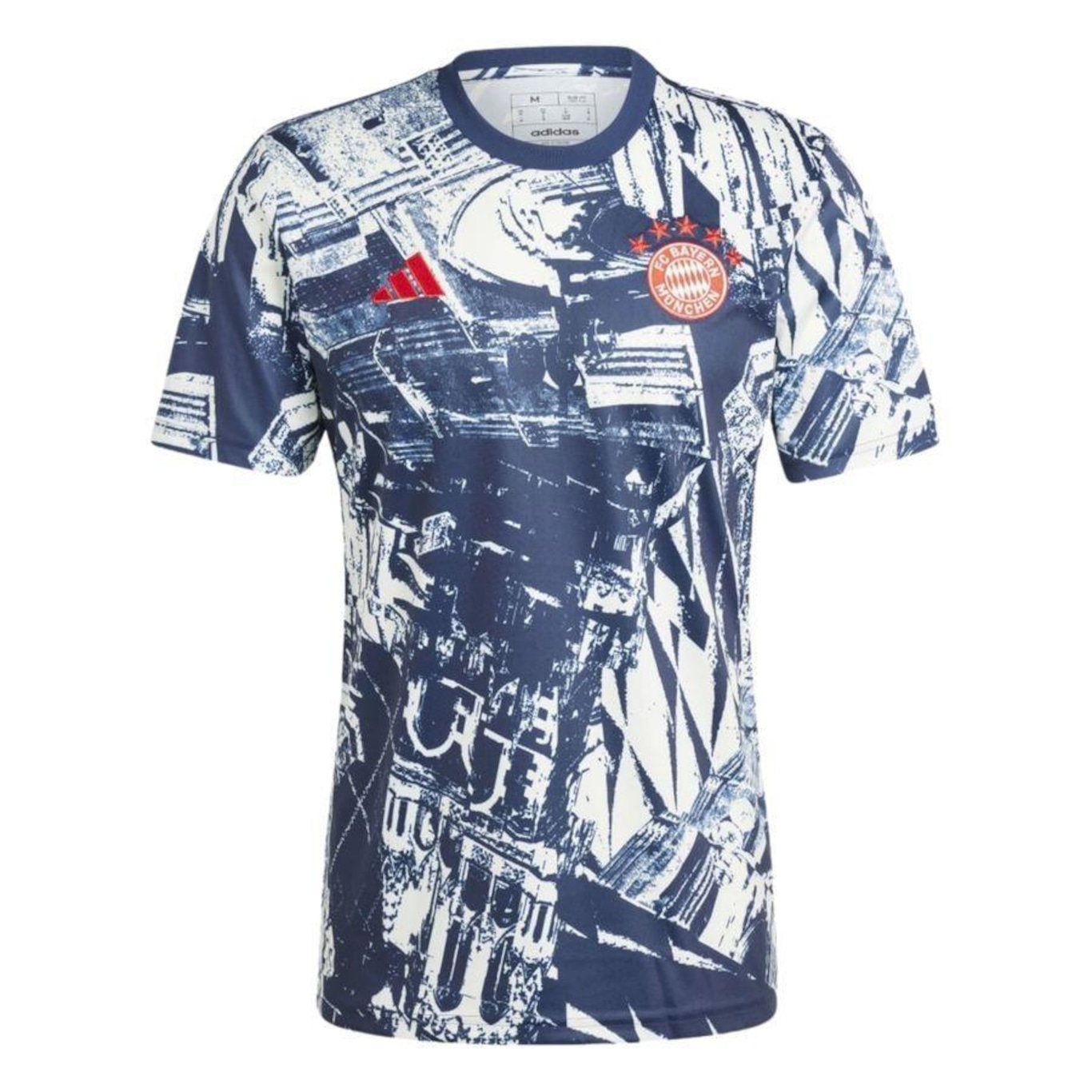 Camisa do Bayern adidas Pré-Jogo - Masculina - Foto 4