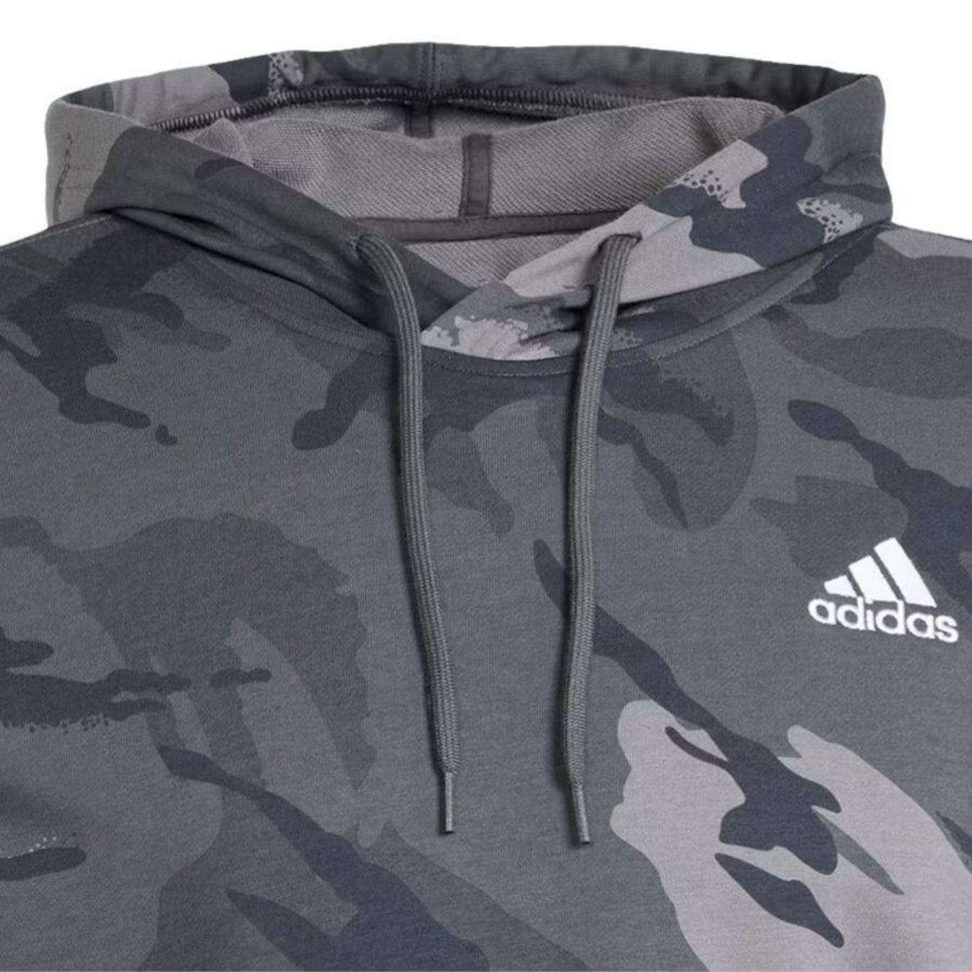 Blusão de Moletom com Capuz adidas Seasonal Essentials - Masculino - Foto 4