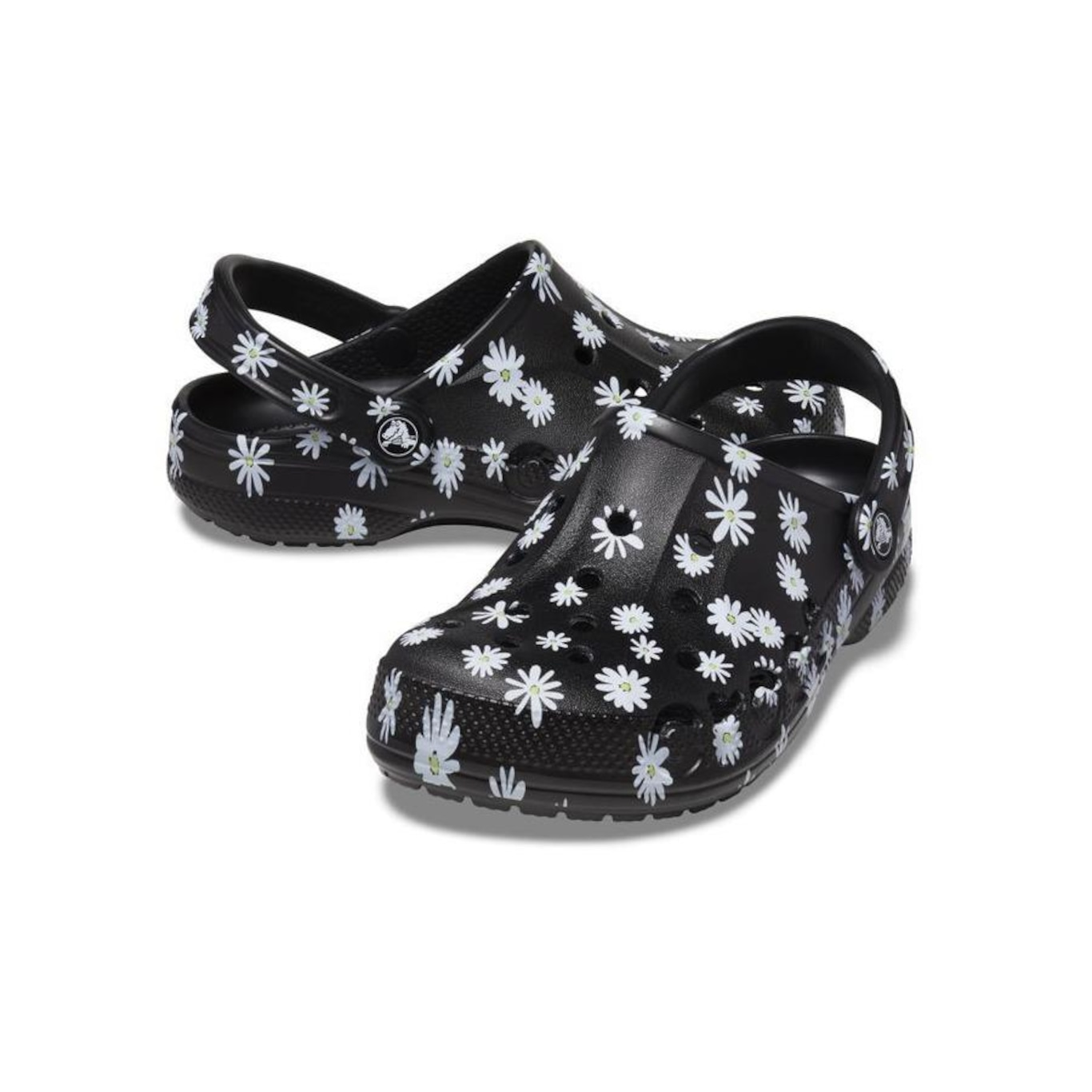 Sandália Crocs Baya Seasonal Printed Cg Daisy - Feminina - Foto 3