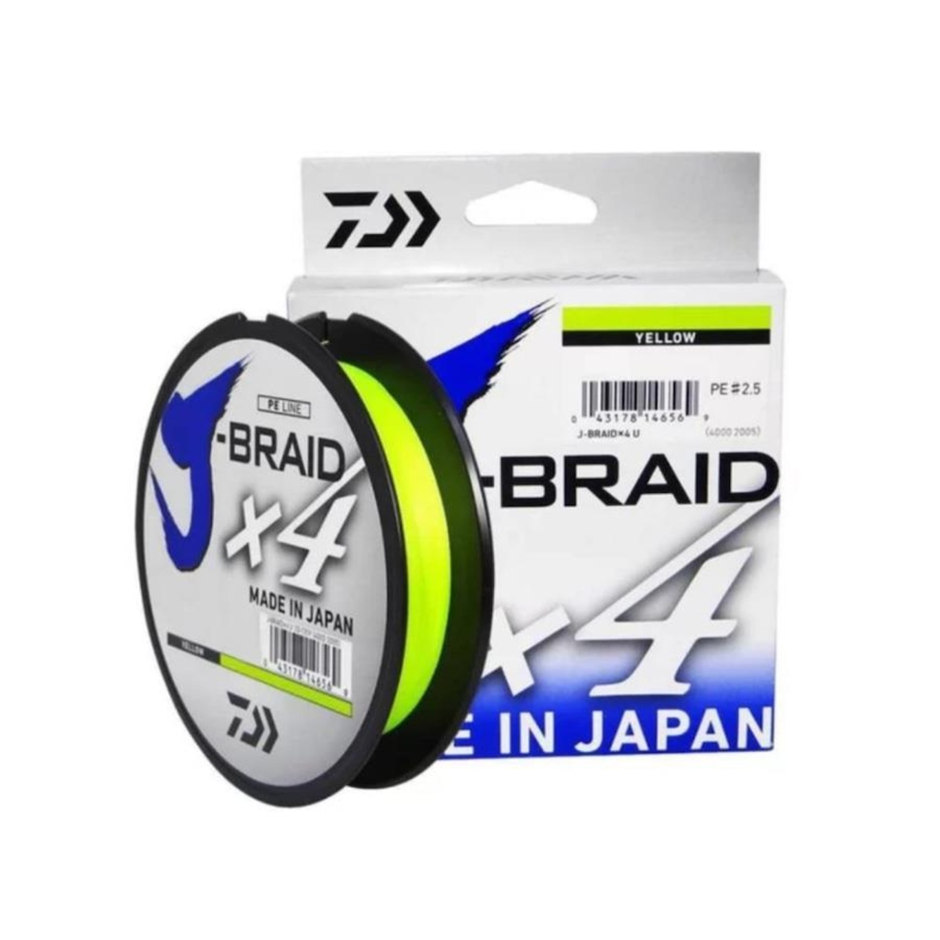 Linha Multifilamento 20Lb 135M 0,21Mm J-Braid Daiwa - Foto 1