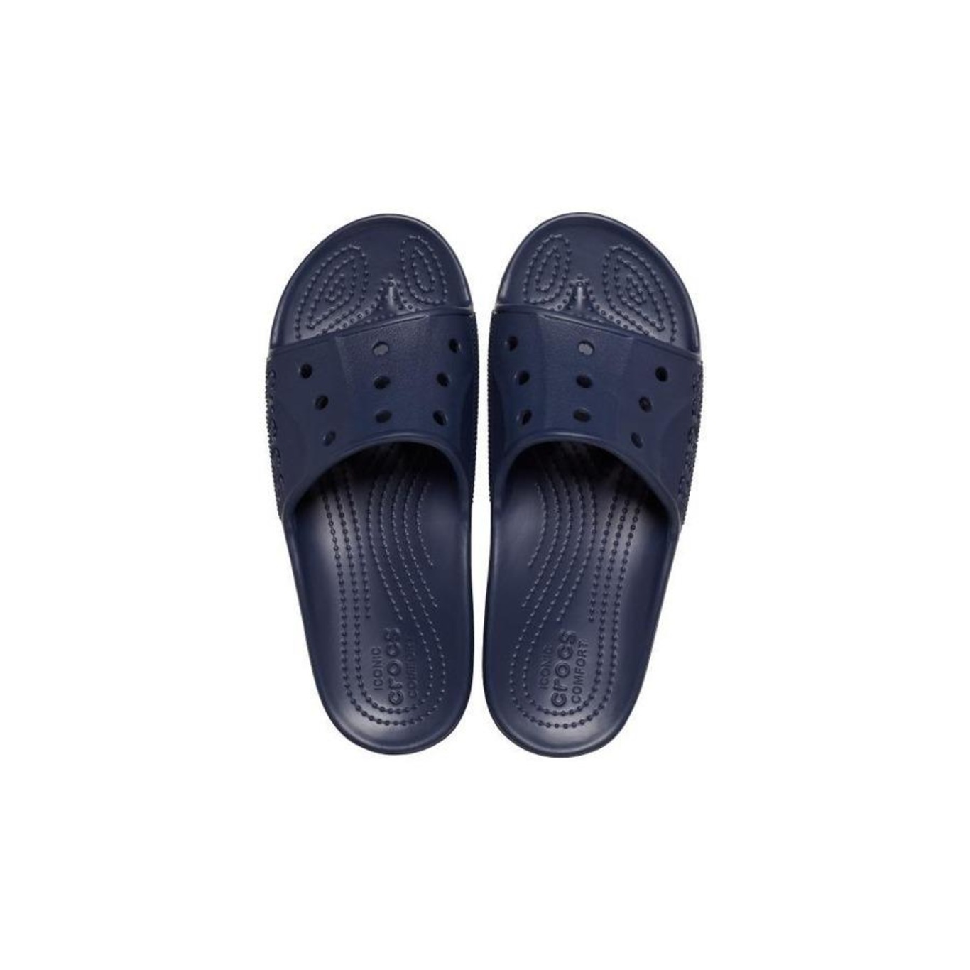 Chinelo Crocs Baya Slide Ii Navy - Adulto - Foto 5