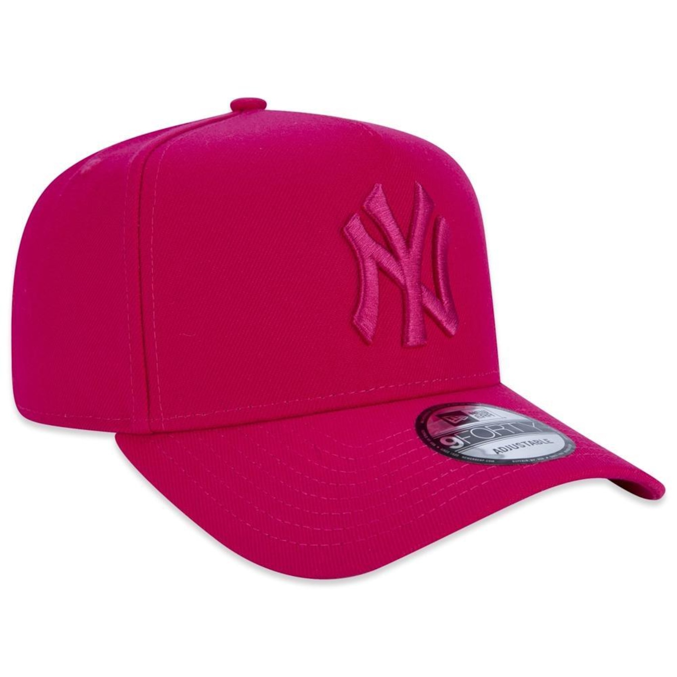 Boné Aba Curva New Era 9Forty A-Frame New York Yankees Core Mlb - Snapback - Adulto - Foto 2