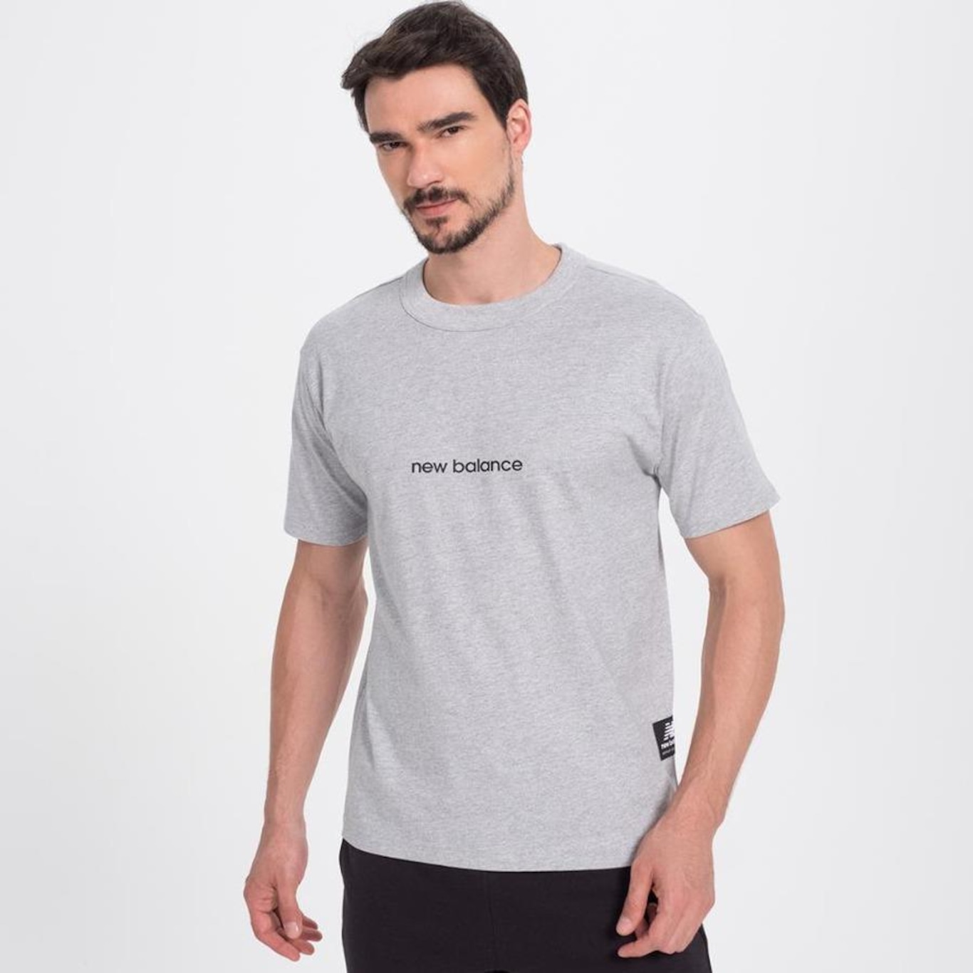 Camiseta New Balance Literature - Masculina - Foto 1