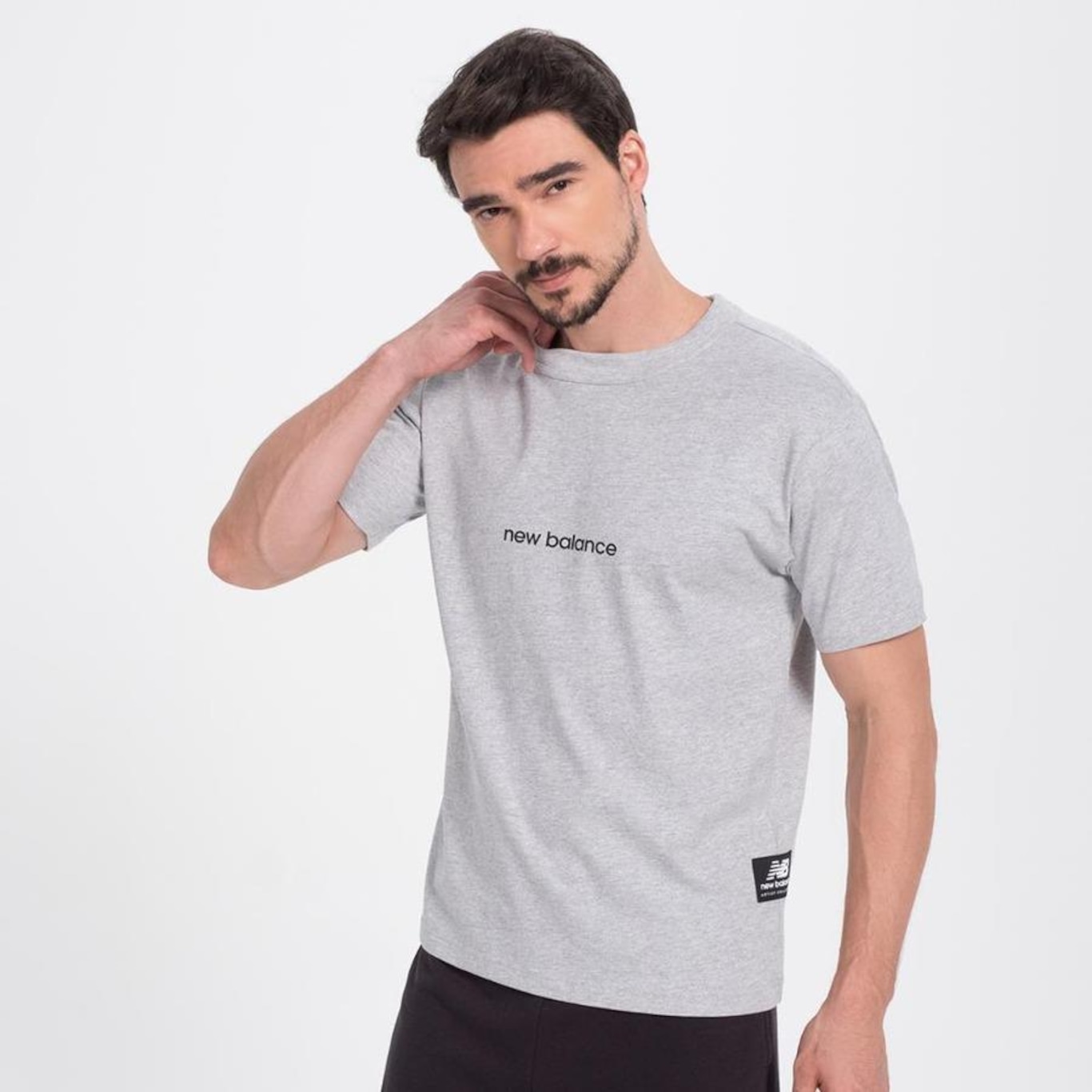 Camiseta New Balance Literature - Masculina - Foto 3