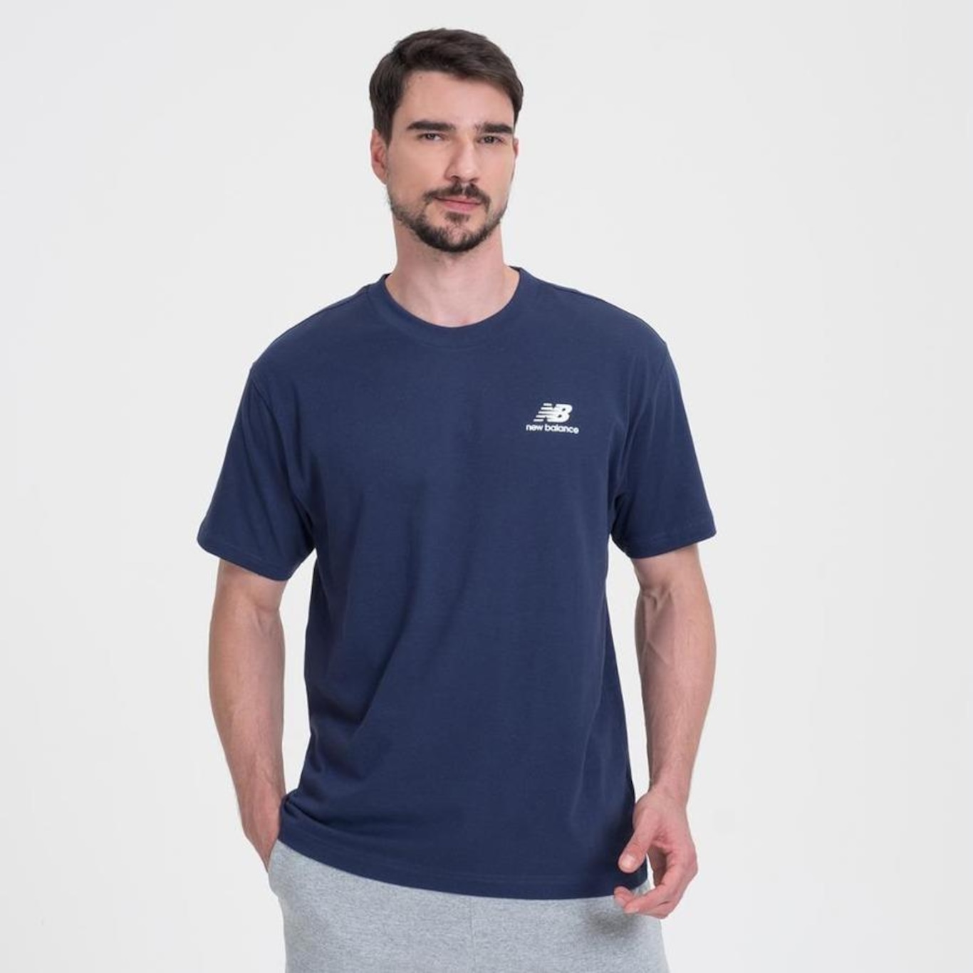 Camiseta New Balance Qt 550 Color - Masculina - Foto 1