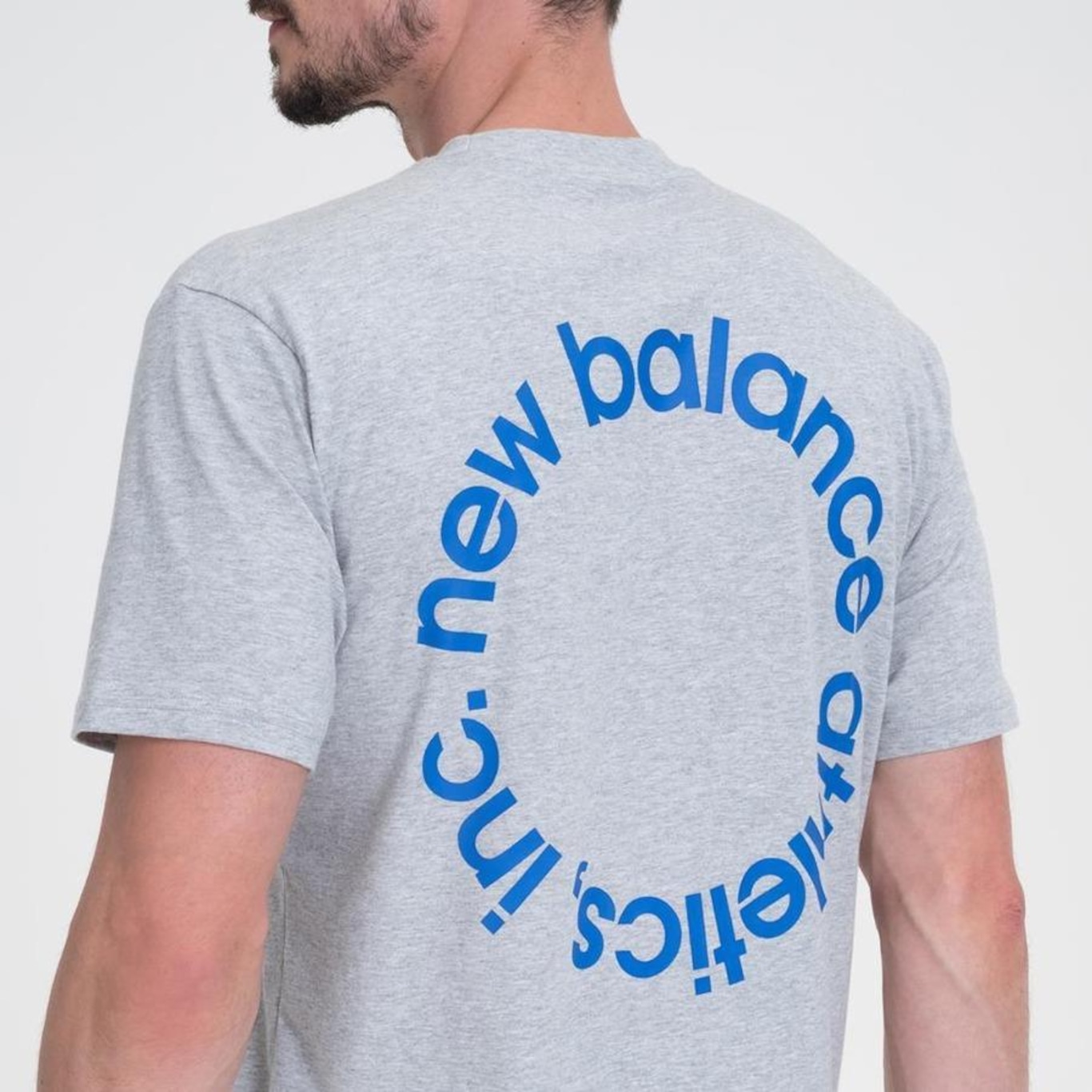 Camiseta New Balance Qt Circular - Masculina - Foto 5