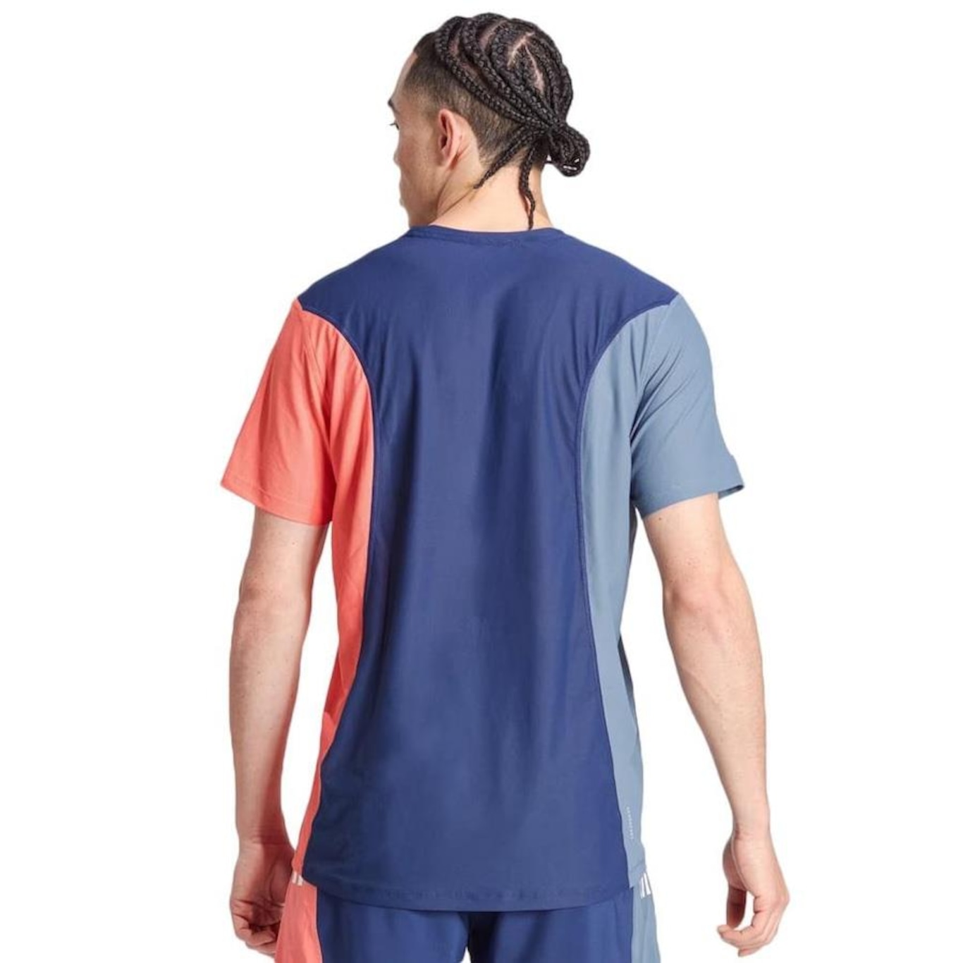 Camiseta adidas Colorblock - Masculina - Foto 3