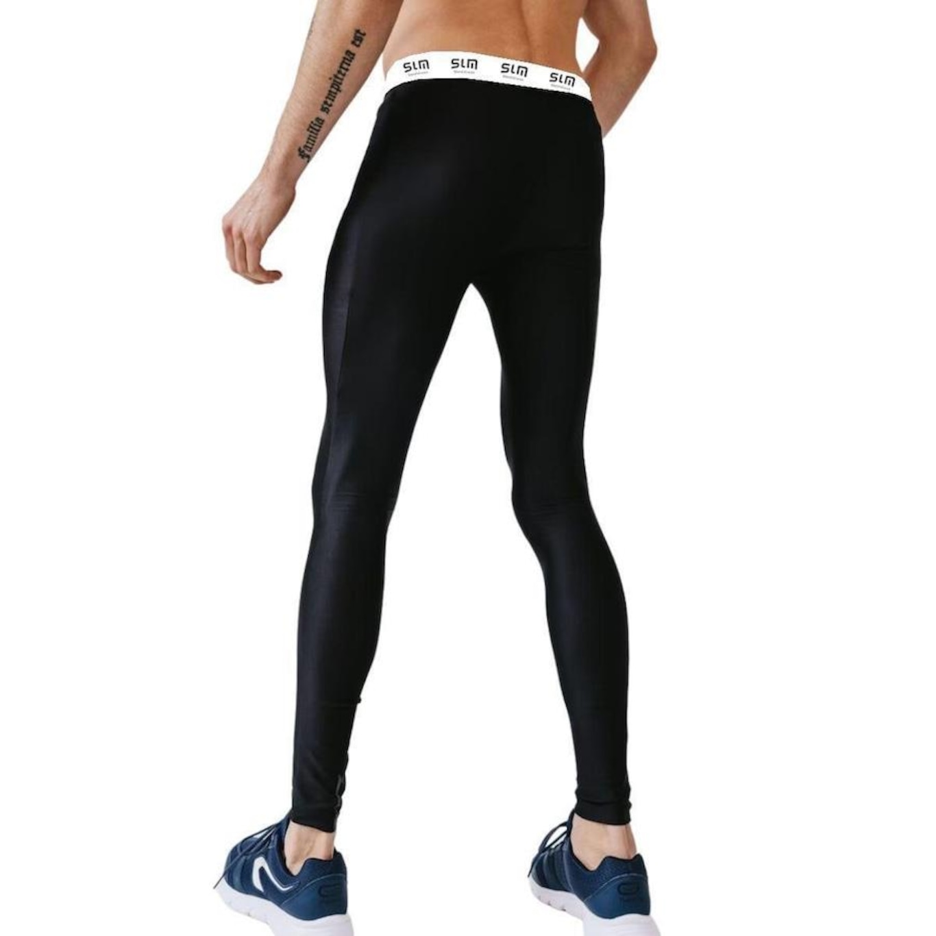 Calça Legging Térmica Esportiva Segunda Pele - Masculina - Foto 3