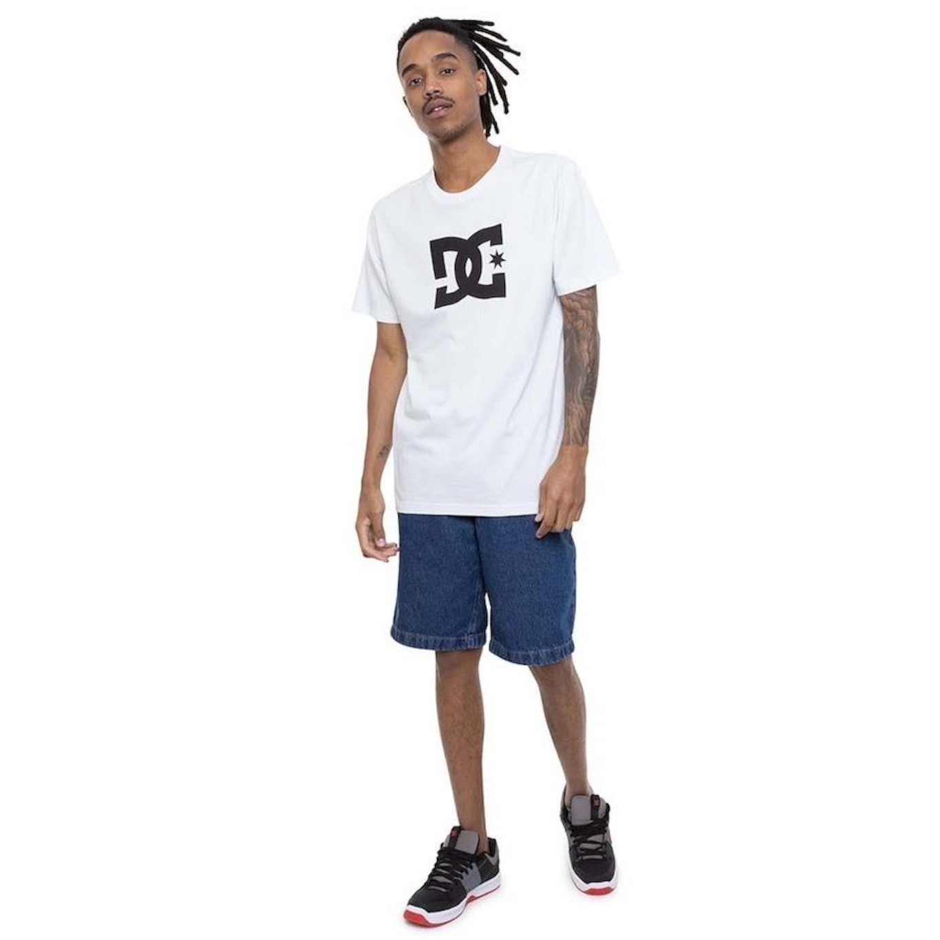 Camiseta Dc Shoes Star Classic Logo Full - Masculina - Foto 2