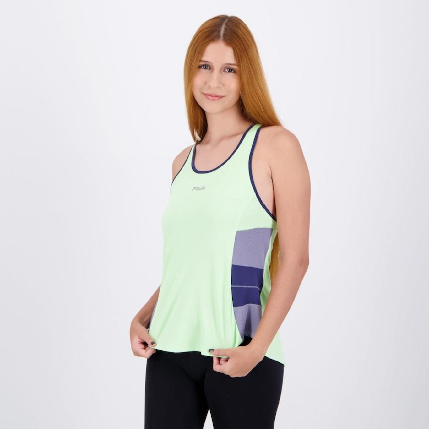 Camiseta Regata Fila Tank Block - Feminina - Foto 3