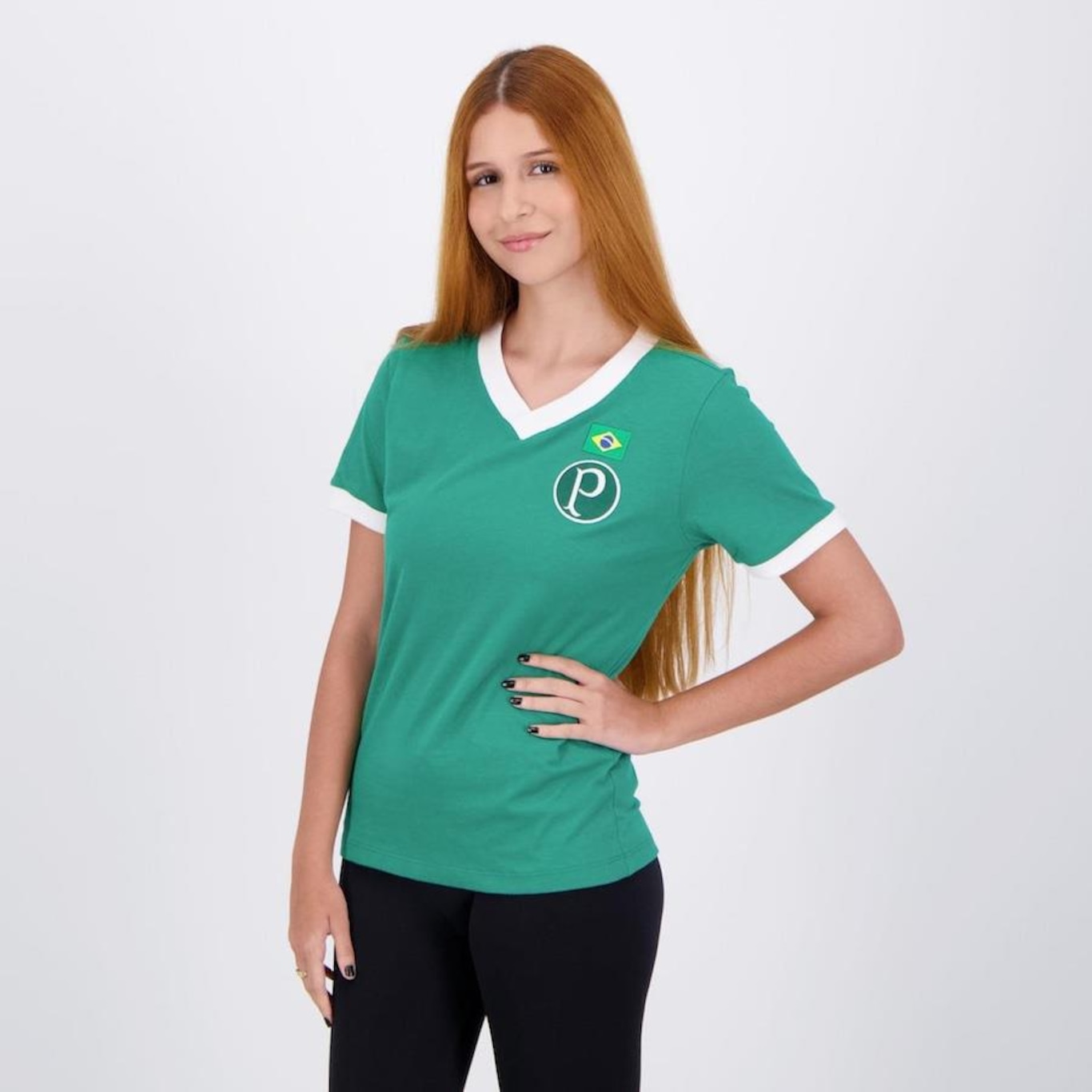 Camisa do Palmeiras Retrô Mundial 1951 Betel - Feminina - Foto 1