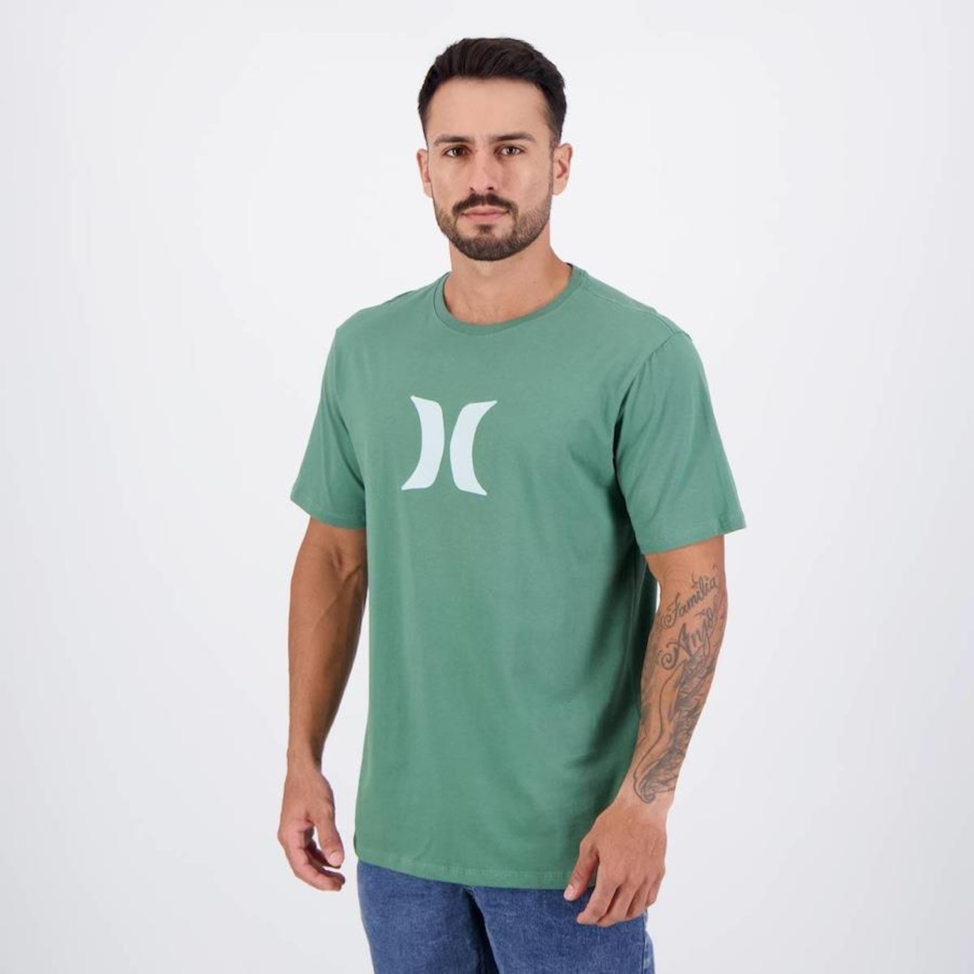 Camiseta Hurley Icon - Masculina - Foto 3