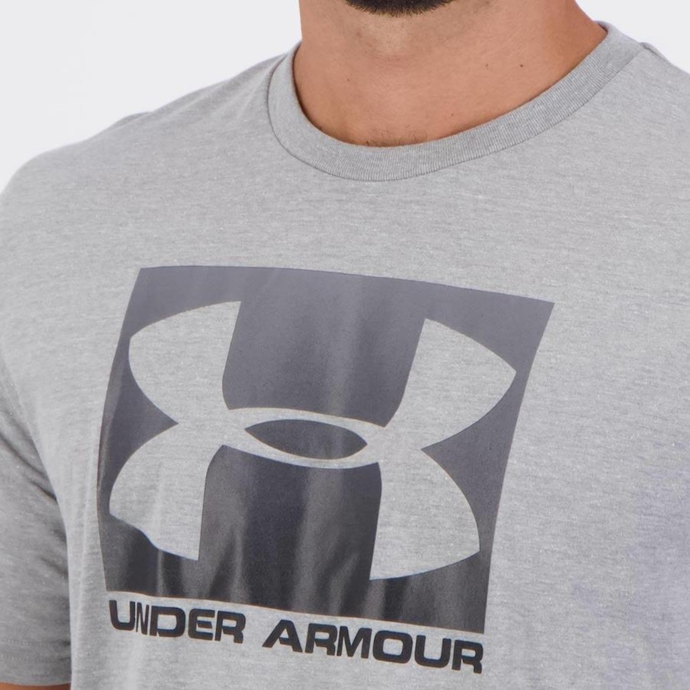 Camiseta Under Armour Boxed Sportstyle Brz - Masculina - Foto 5