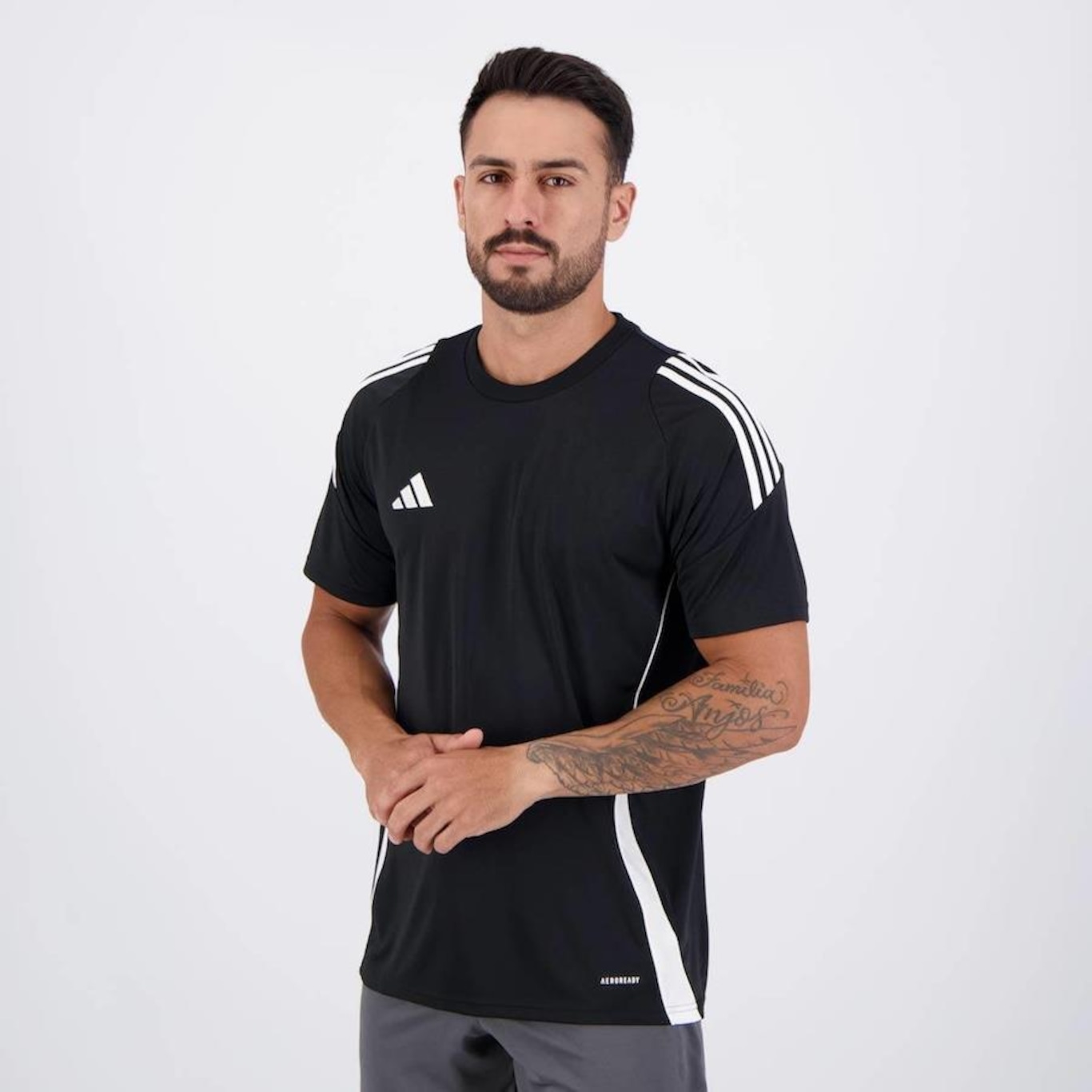 Camiseta adidas Tiro 24 - Masculina - Foto 3