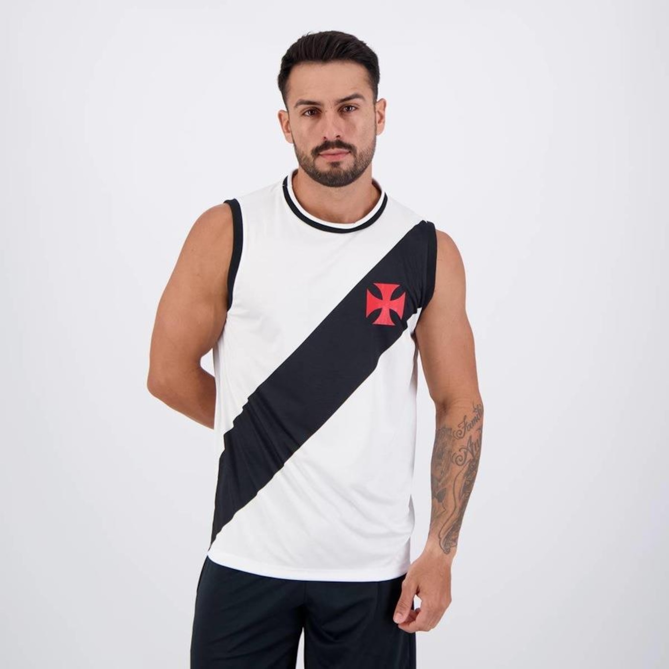 Camiseta Regata do Vasco Blooming Braziline - Masculina - Foto 3