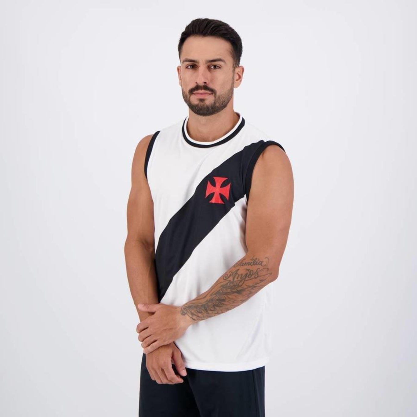 Camiseta Regata do Vasco Blooming Braziline - Masculina - Foto 5