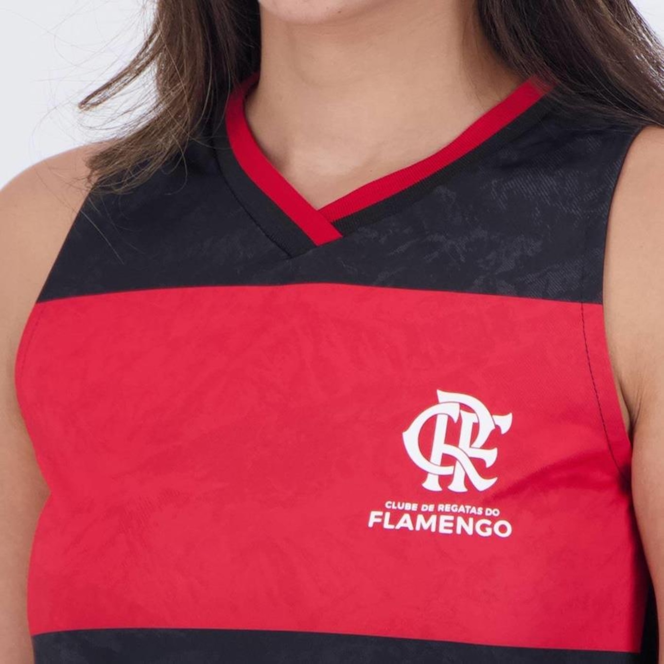 Camiseta Regata Flamengo Essence Braziline - Feminina - Foto 4