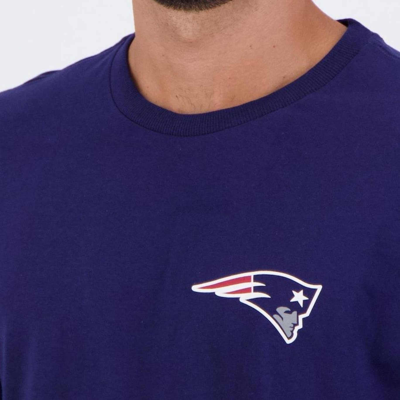 Camiseta New Era Nfl New England Patriots Club - Masculina - Foto 5