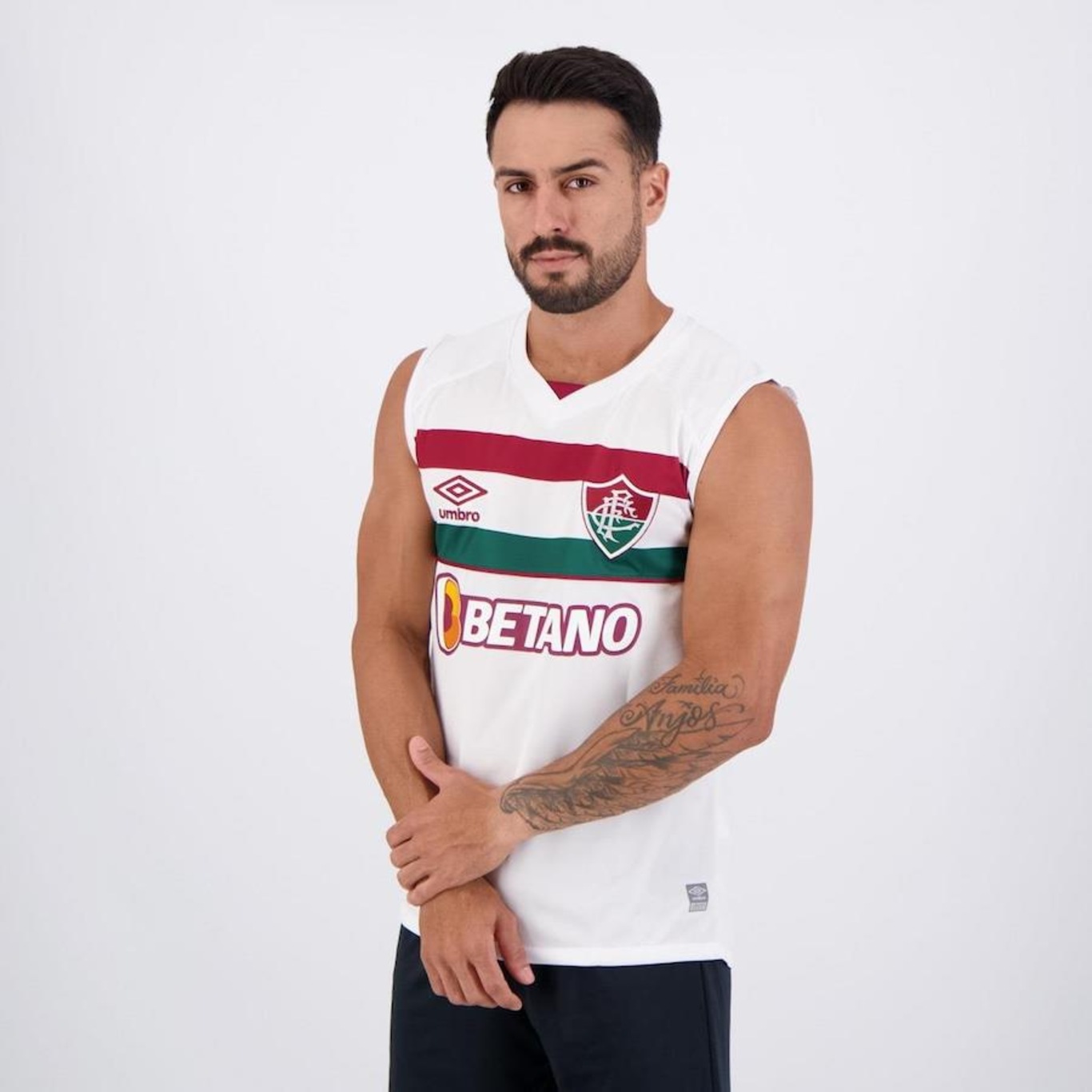 Camiseta Regata do Fluminense II 2023 Umbro - Masculina - Foto 3