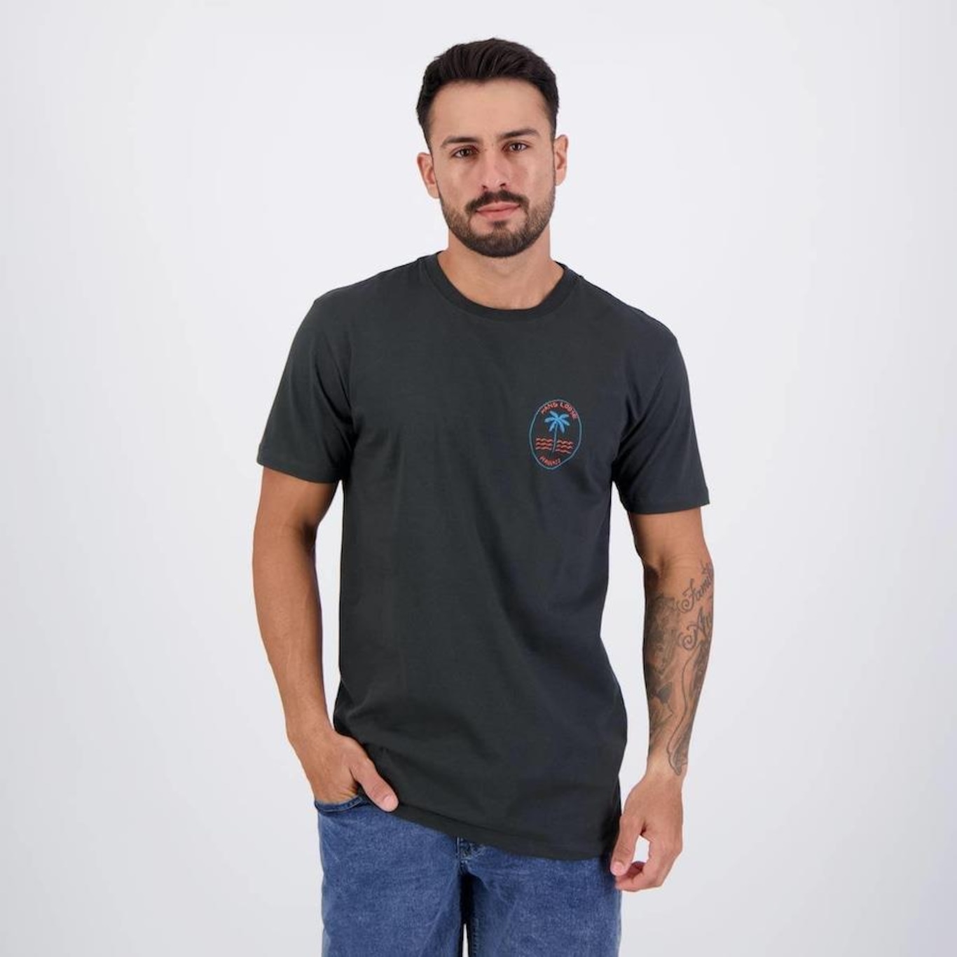 Camiseta Hang Loose Palms - Masculina - Foto 1