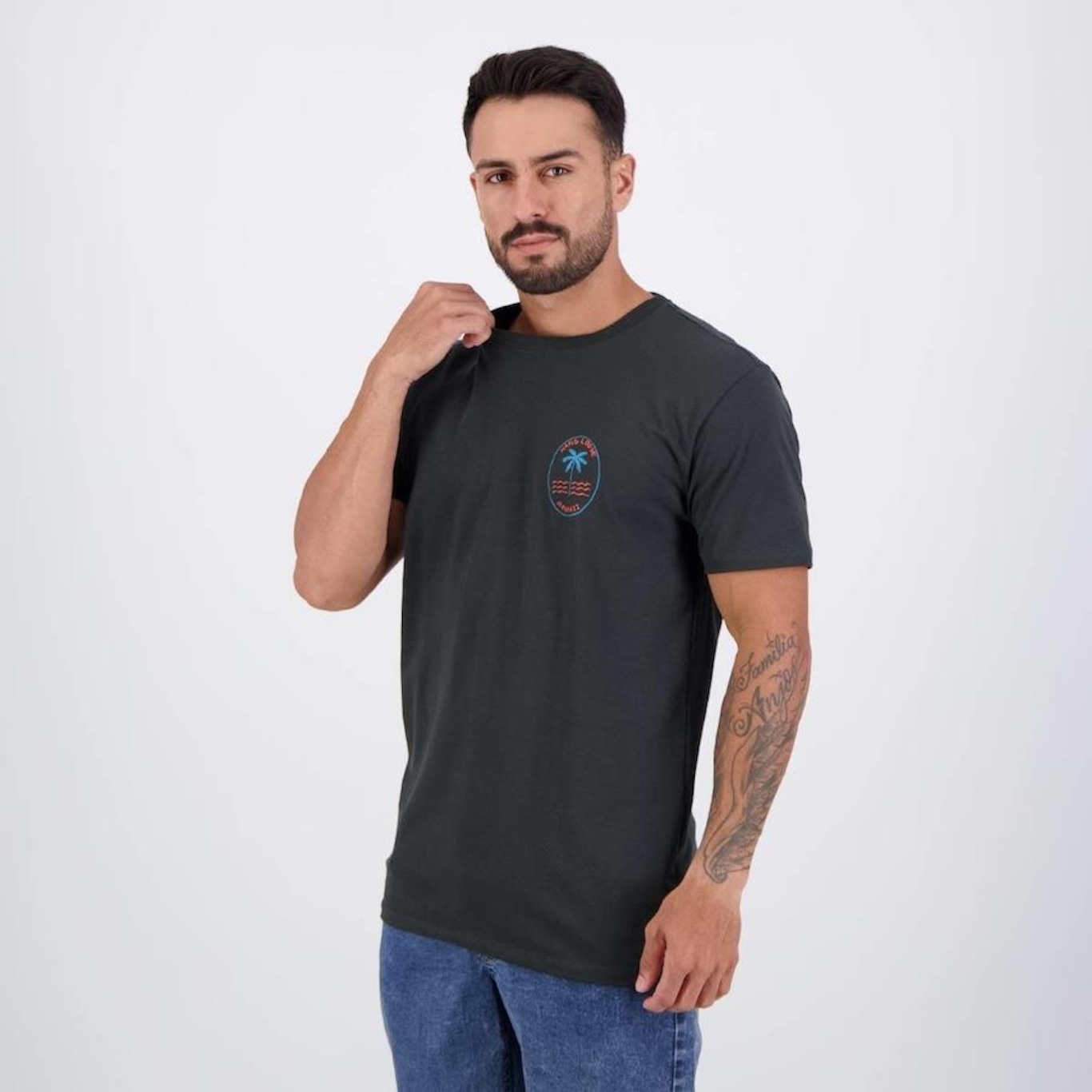 Camiseta Hang Loose Palms - Masculina - Foto 3