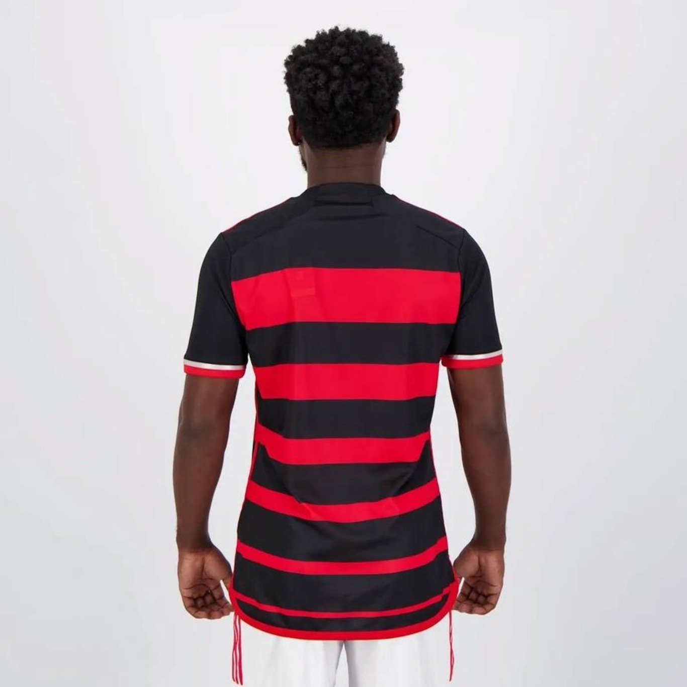 Kit Camisa do Flamengo I 2024 adidas - Masculina + Camisa Flamengo Brains - Masculina - Foto 5