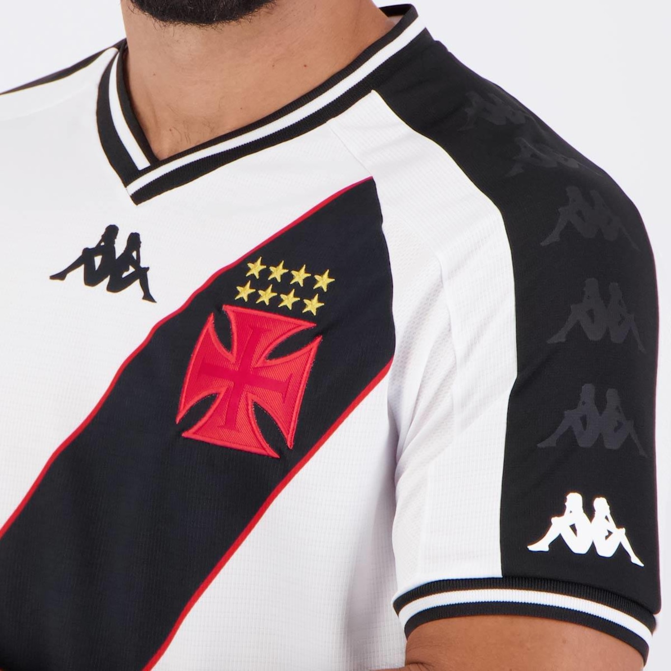 Camisa do Vasco Ii 2024 Kappa 99 Vegetti - Masculina - Foto 5