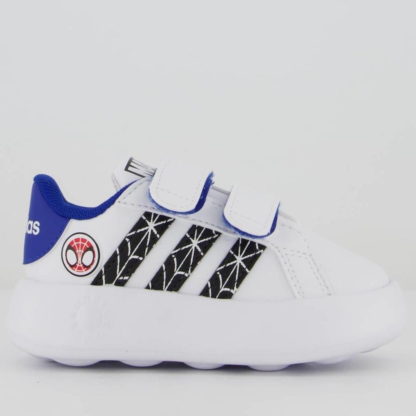 Tênis adidas Grand Court 2.0 Spider Man CF Infantil - Foto 1