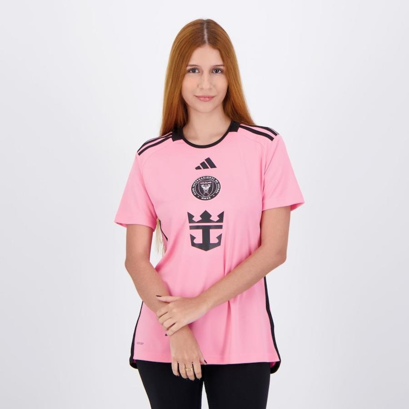 Camisa do Inter Miami 2024 adidas 10 Messi - Feminina - Foto 1