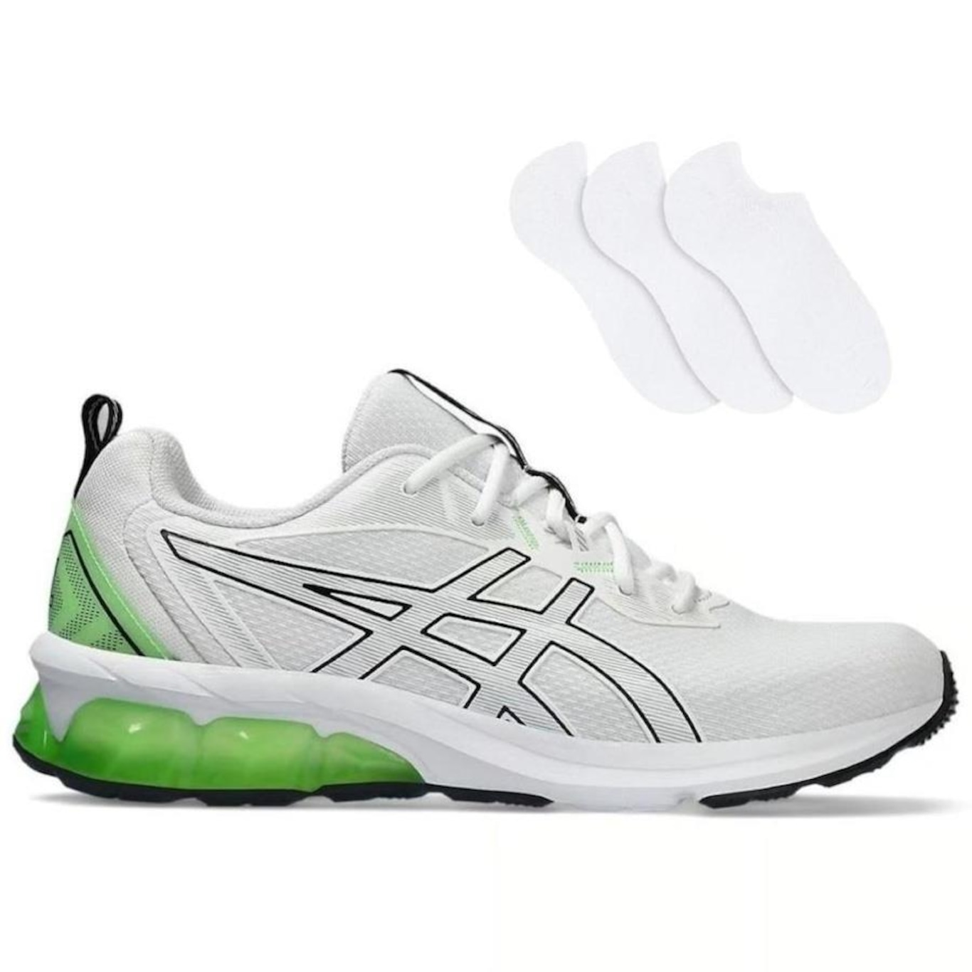 Kit Tênis Asics Gel-Quantum 90 Iv + 3 Pares de Meias - Masculino - Foto 1