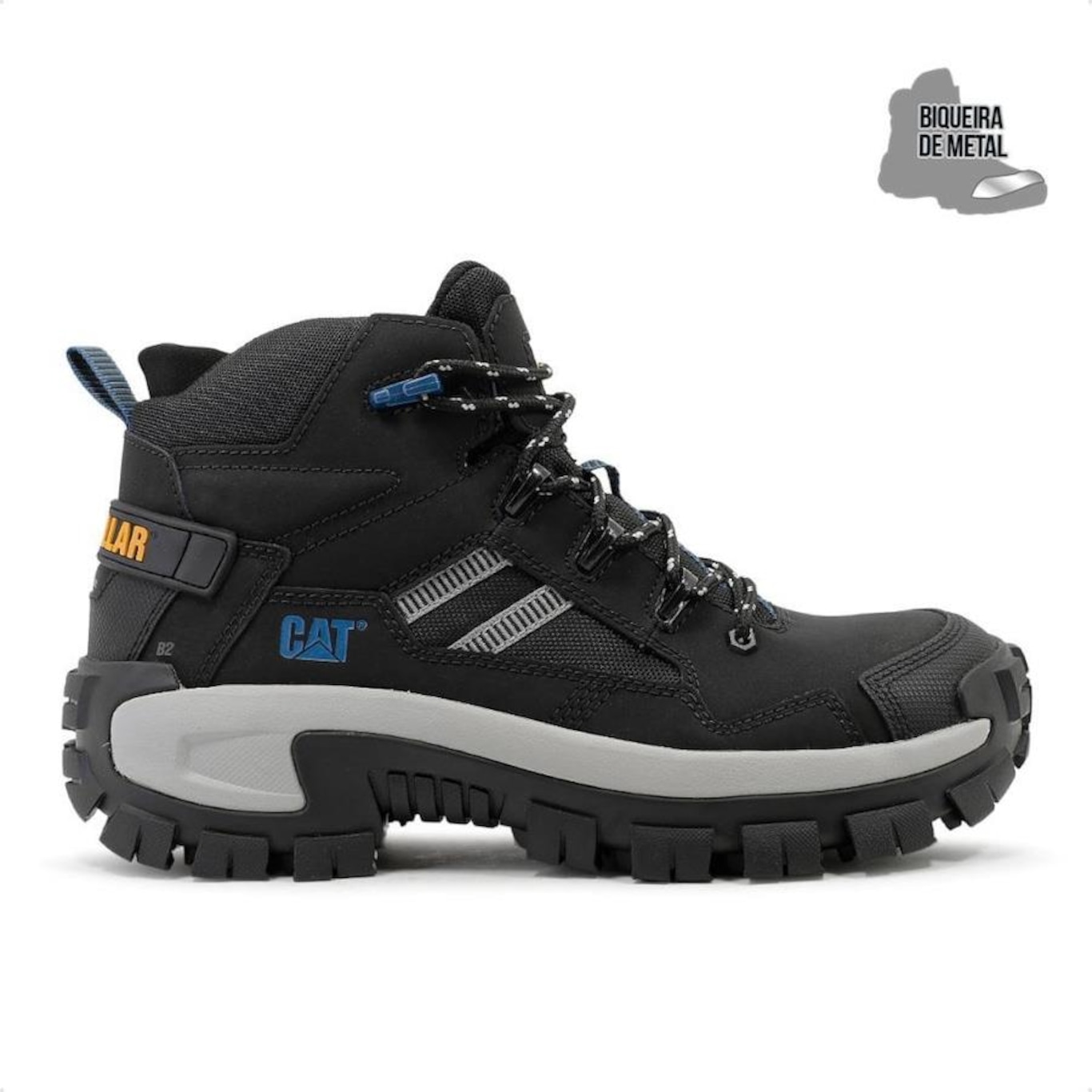 Bota Caterpillar Invader Mid Vent - Masculina - Foto 3