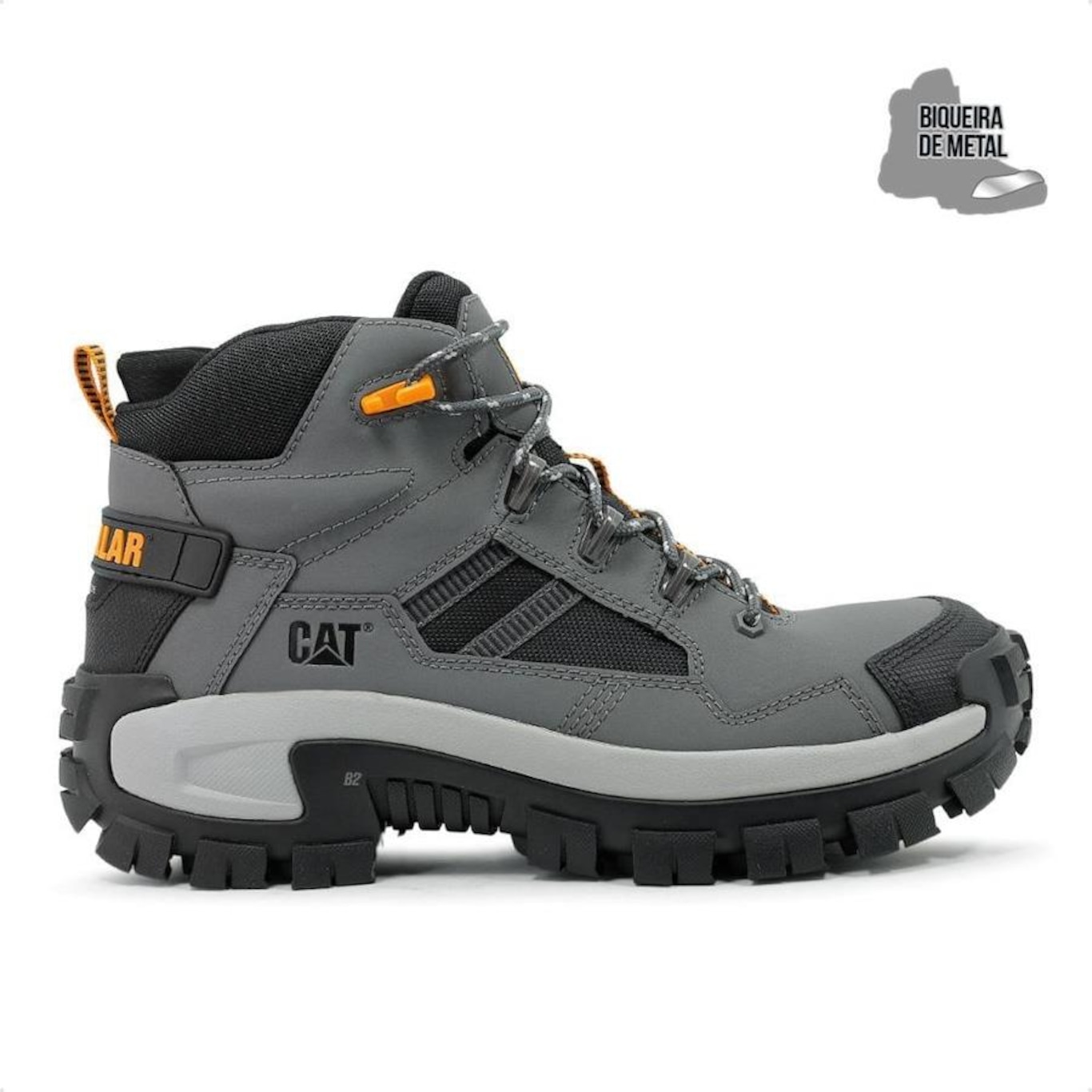 Bota Caterpillar Invader Mid Vent - Masculina - Foto 3