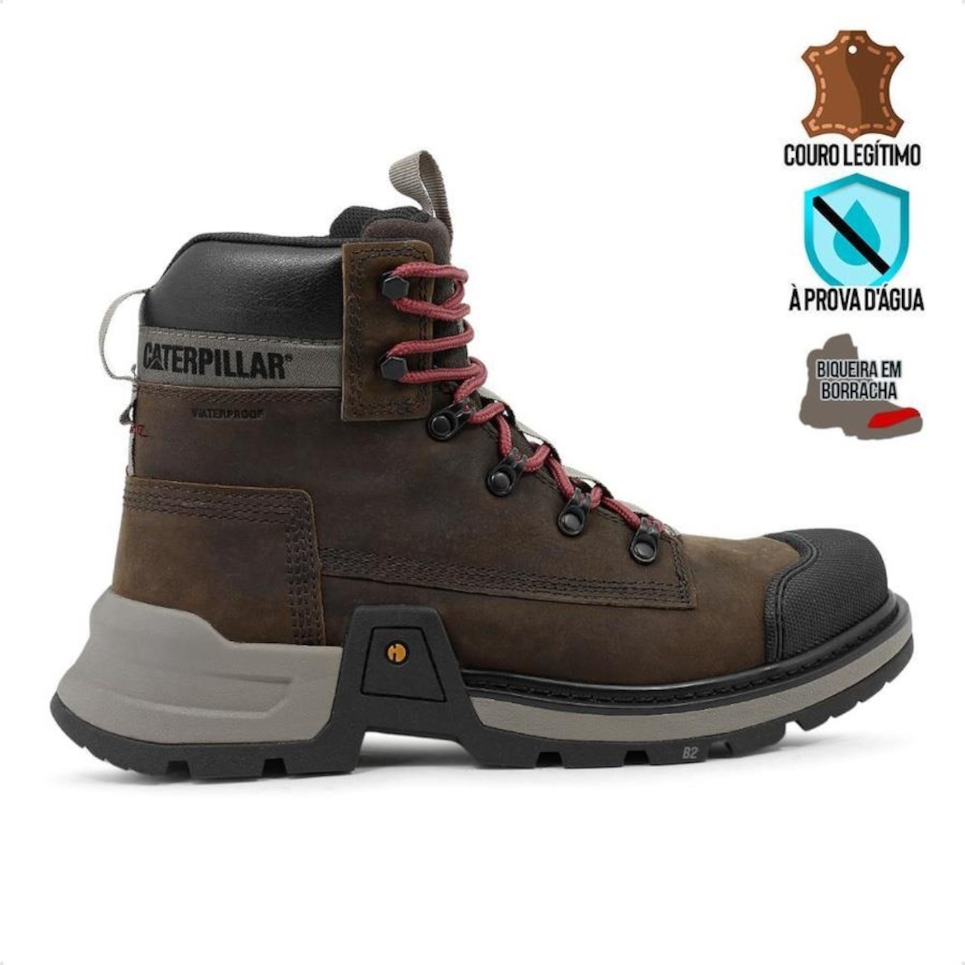 Bota Caterpillar Colorado Expedition Wp - Masculina - Foto 3