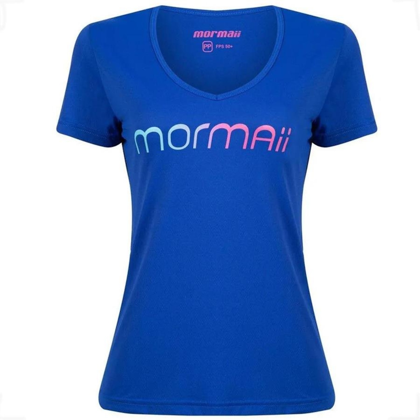 Camiseta Feminina Mormaii Decote V Linha Samantha Barijan - Foto 2