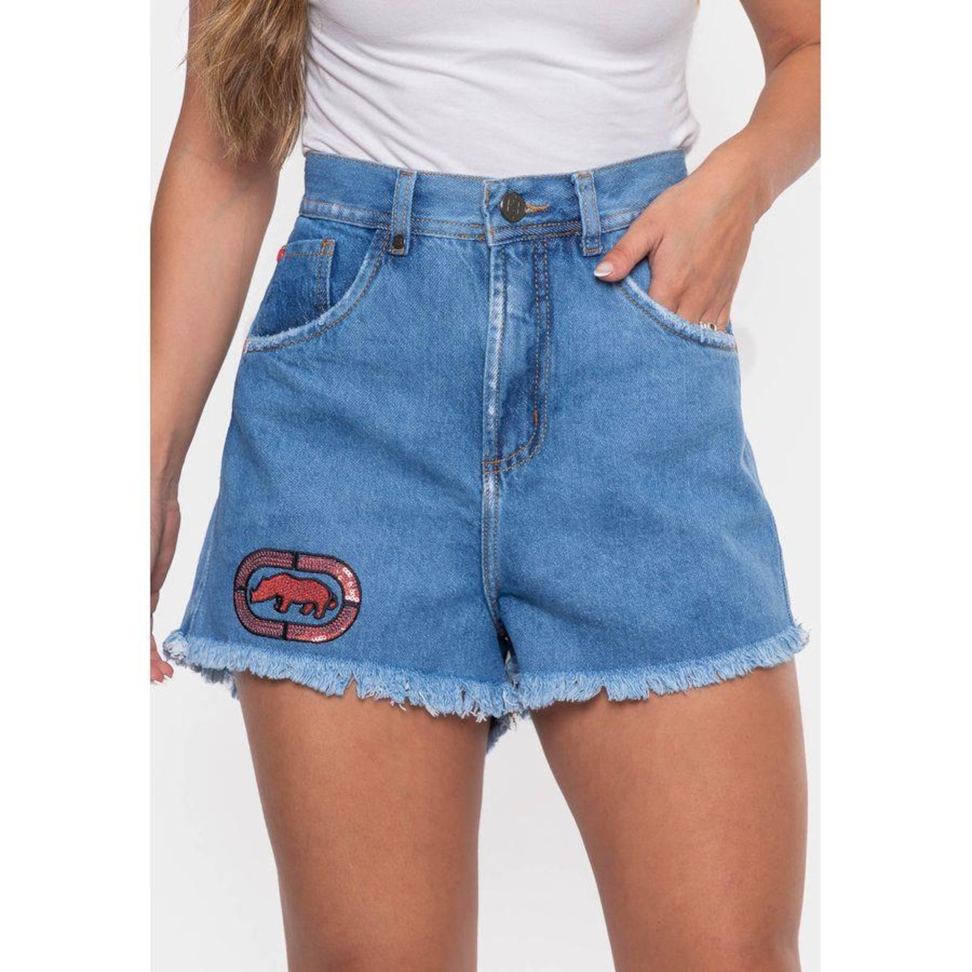 Short Ecko Confort - Feminino - Foto 1