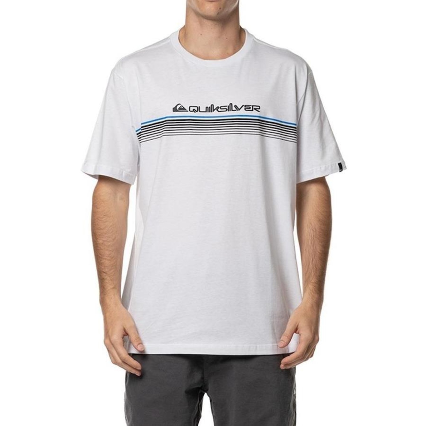 Camiseta Quiksilver New Lines Fade - Masculina - Foto 1