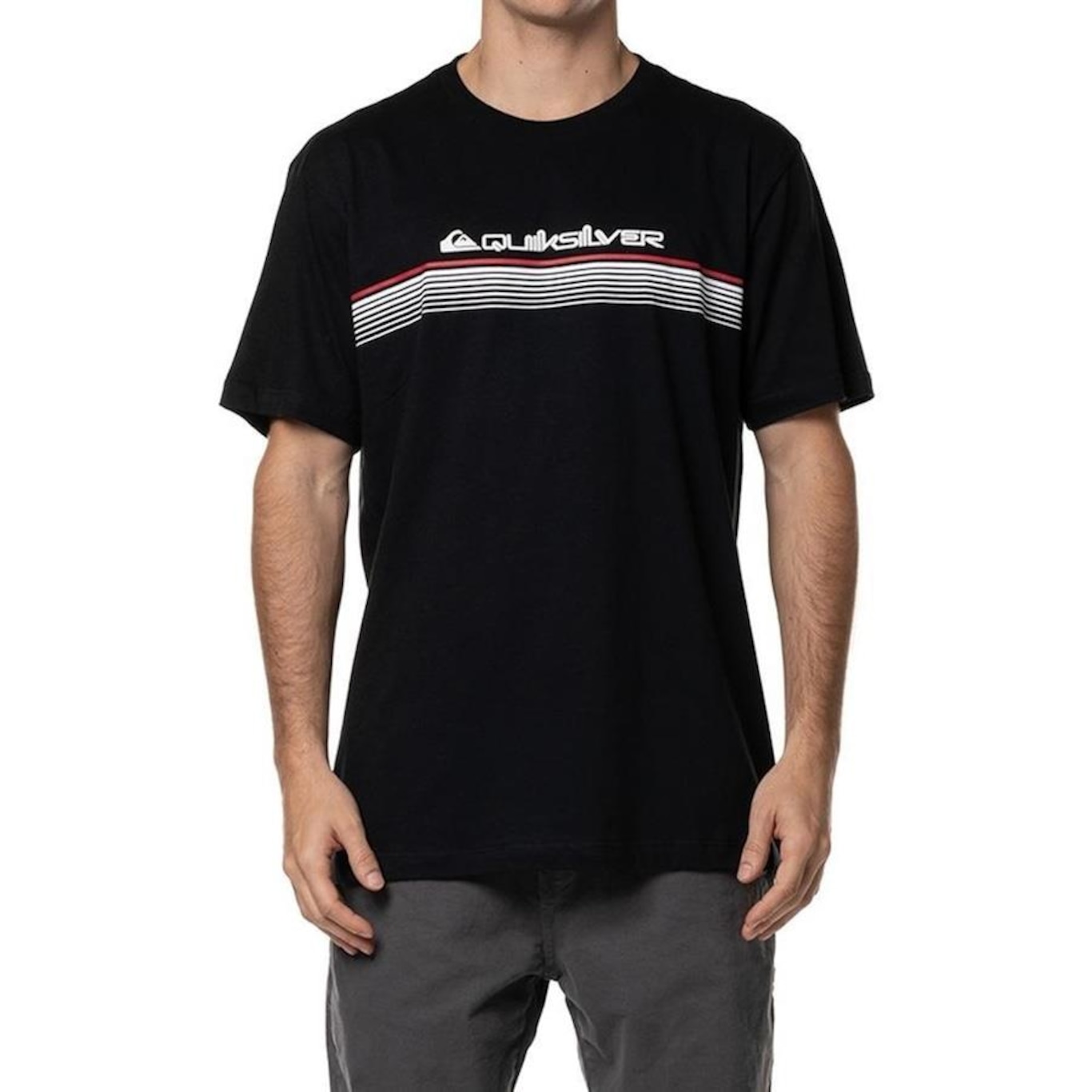 Camiseta Quiksilver New Lines Fade - Masculina - Foto 1