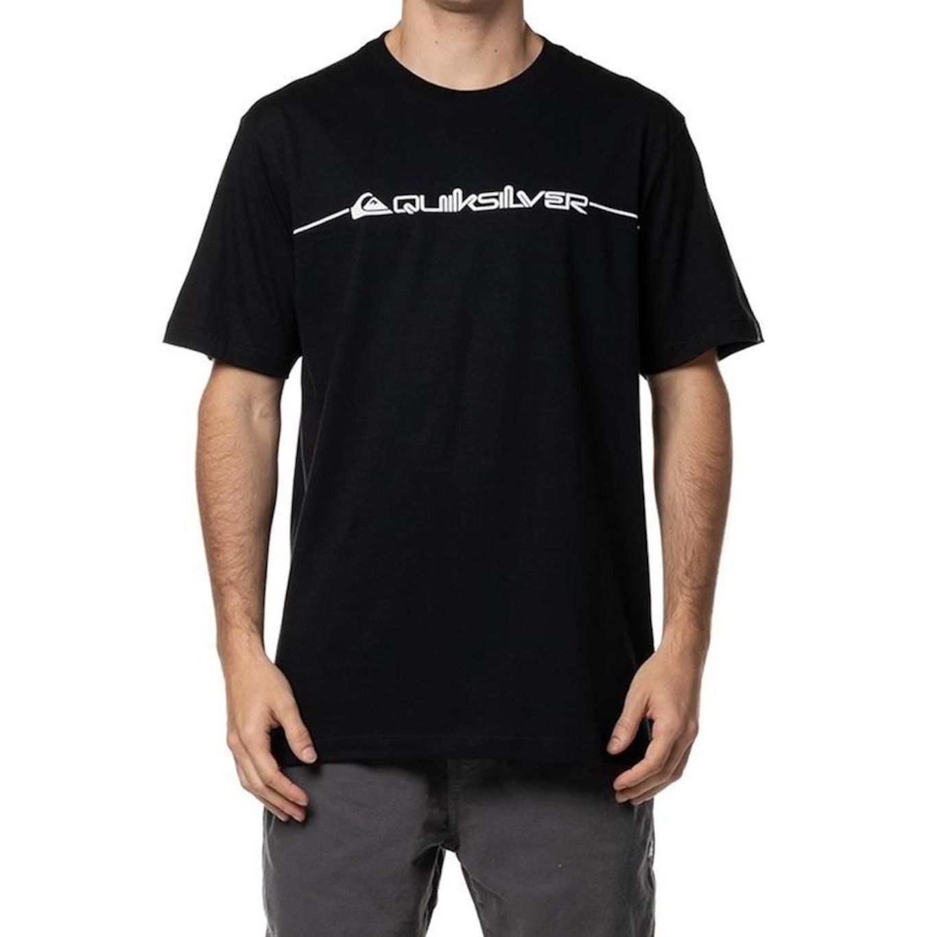 Camiseta Quiksilver New Lines - Masculina - Foto 1