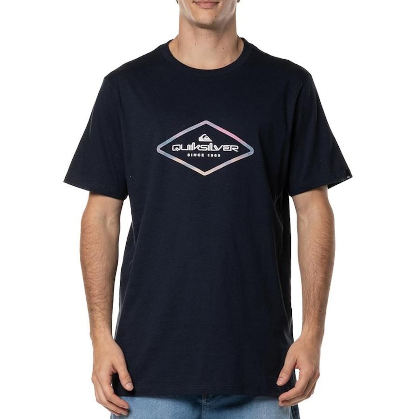 Camiseta Quiksilver Omni Lock Spaceman - Masculina - Foto 1