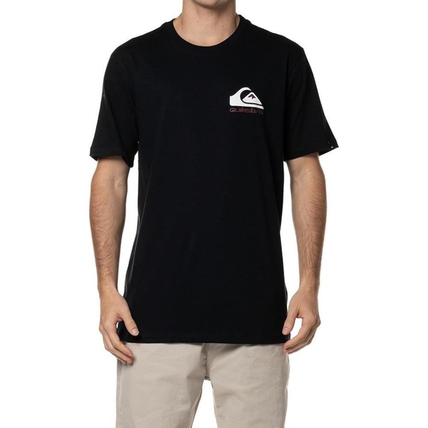 Camiseta Quiksilver Omni Logo - Masculina - Foto 1