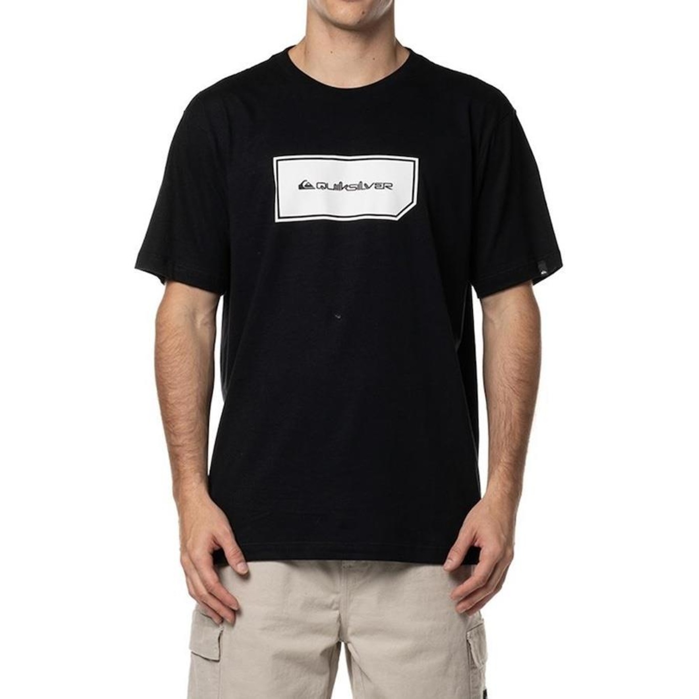 Camiseta Quiksilver Omni Shape - Masculina - Foto 1